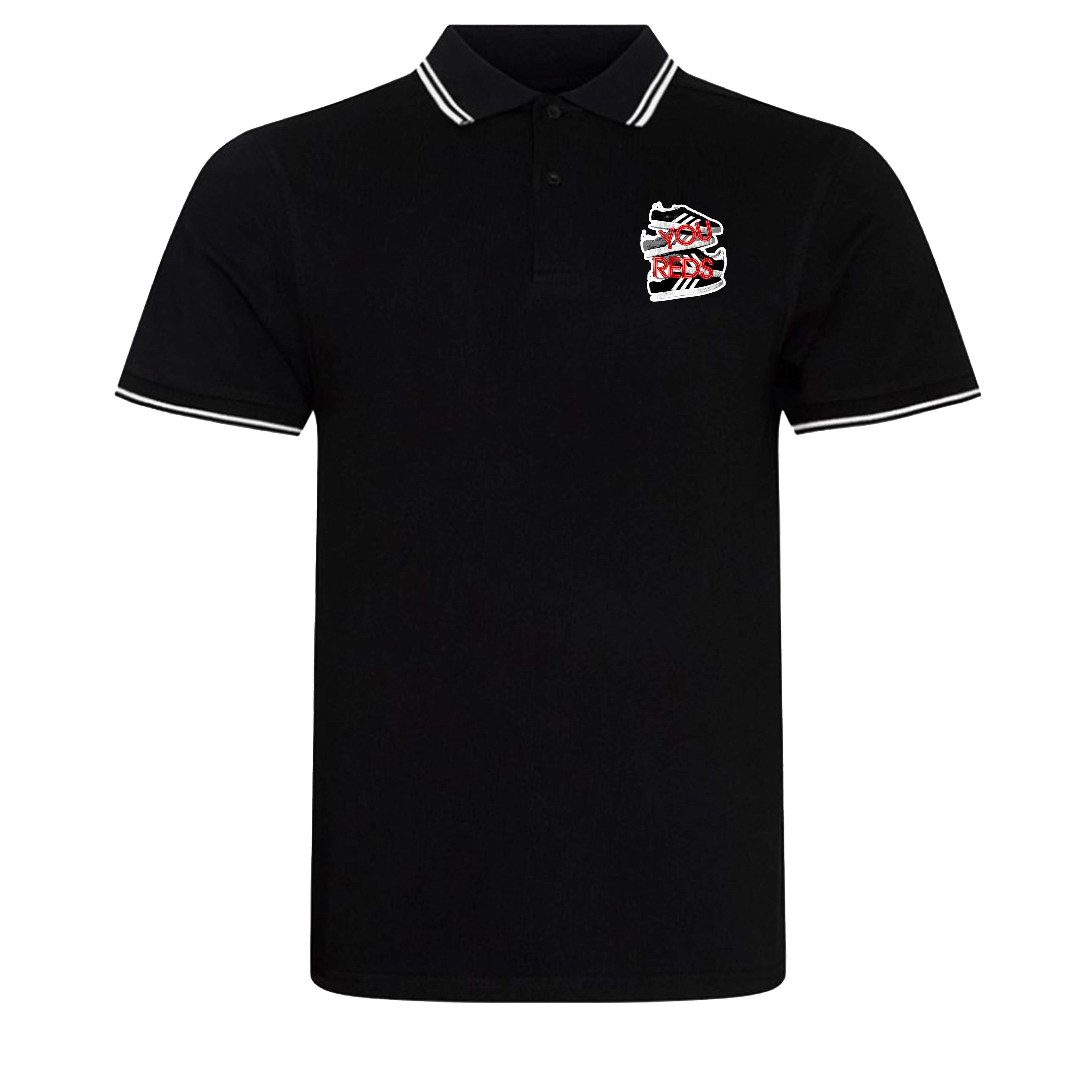 Unisex Tipped Polo Shirt - Gazelle by Nottingham Reds