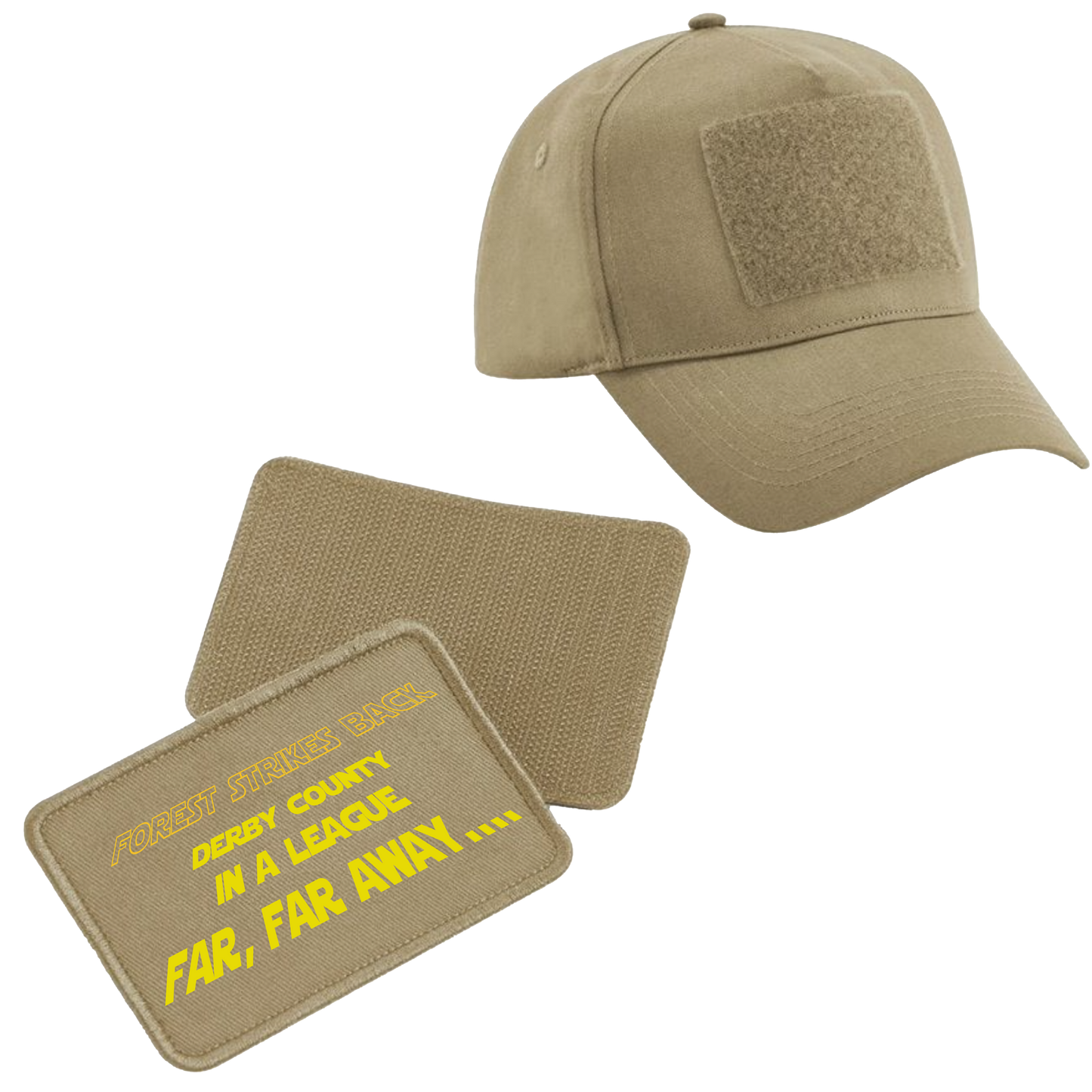 Removable Patch 5-Panel Cap - Forest Strikes Back by Nottingham Reds