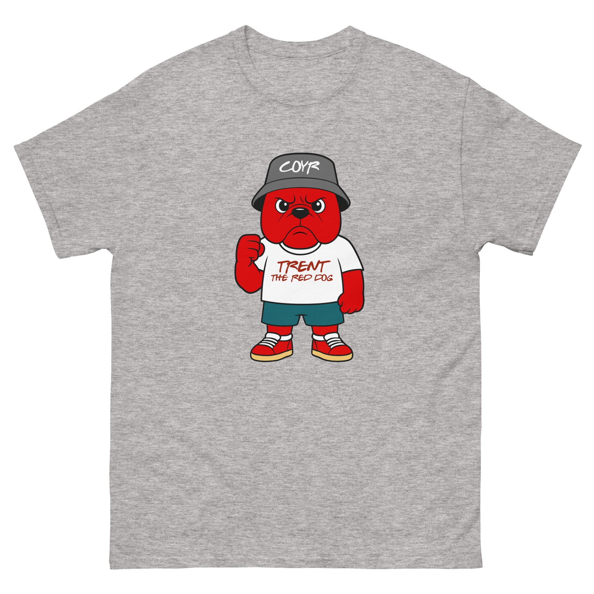 Unisex Short Sleeve T-Shirt - Trent the Red Dog by Nottingham Reds
