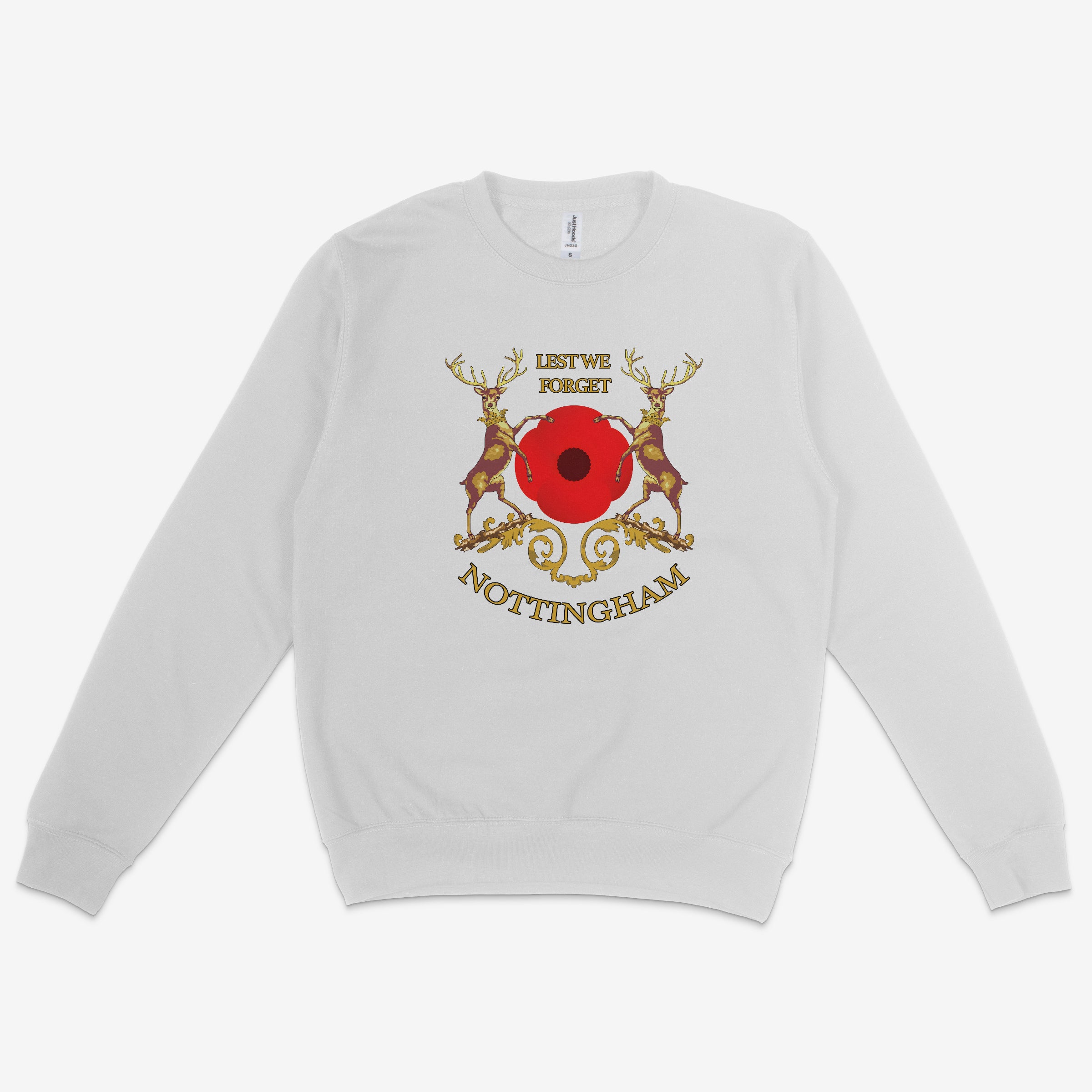 Unisex Sweatshirt - Lest we forget by Nottingham Reds