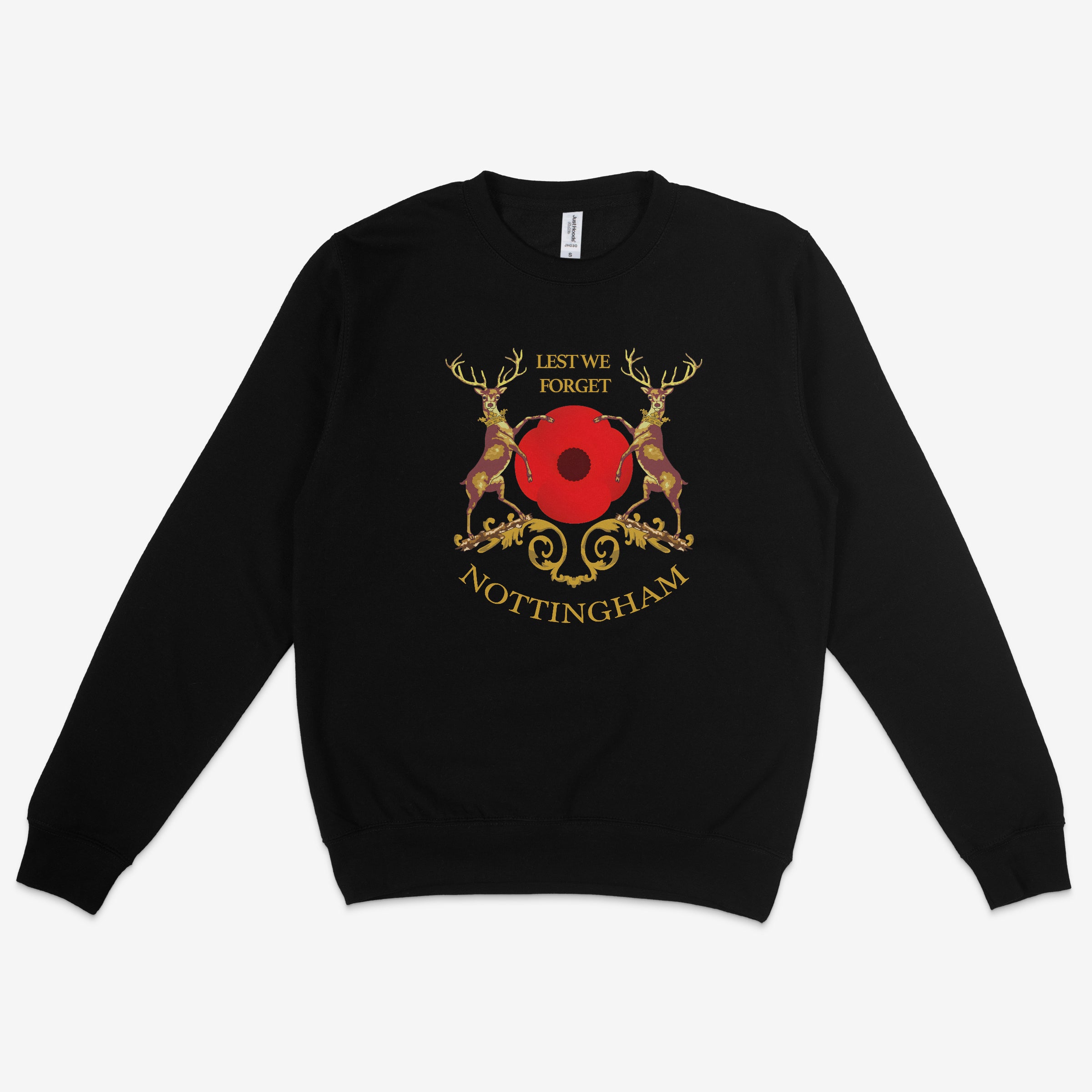 Unisex Sweatshirt - Lest we forget by Nottingham Reds