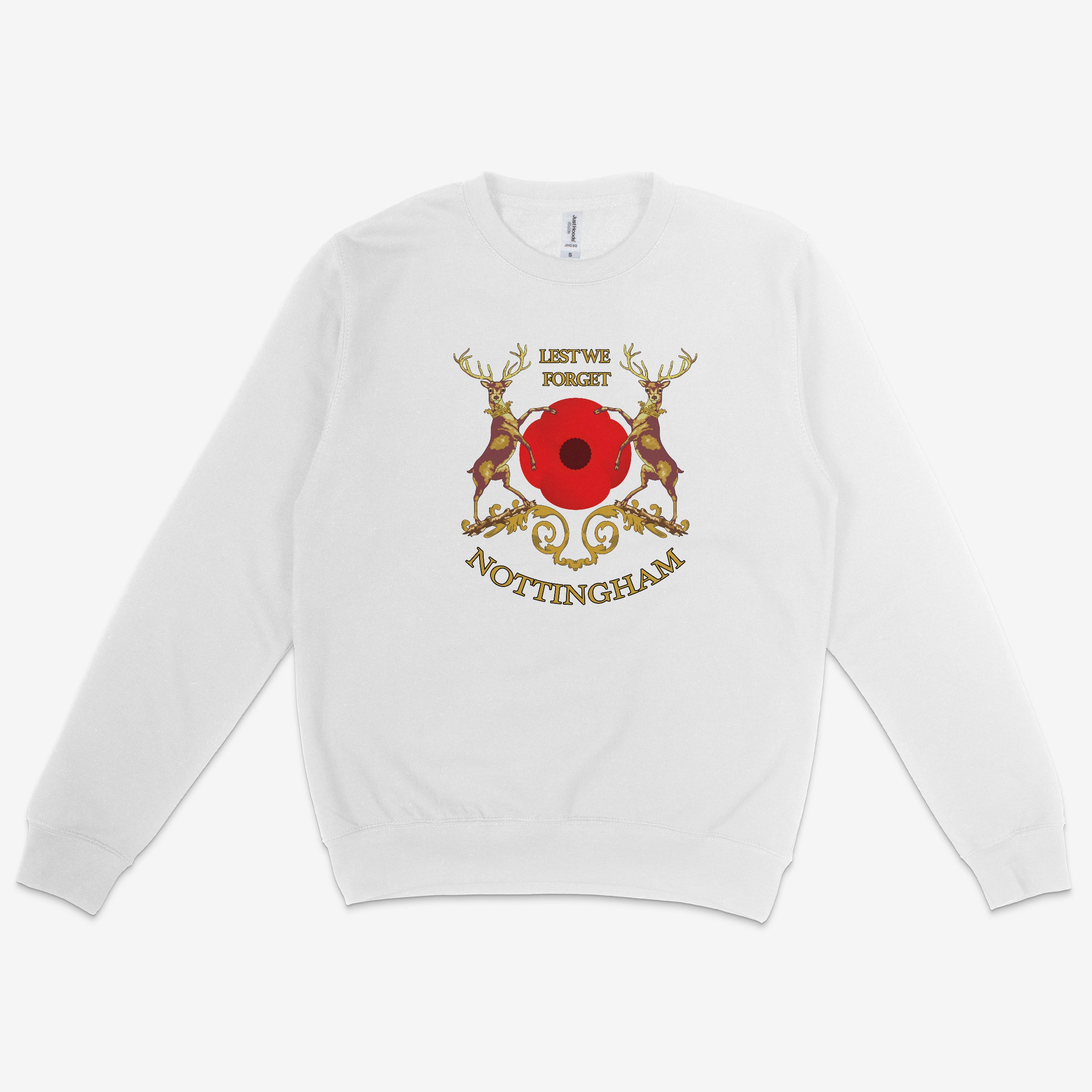 Unisex Sweatshirt - Lest we forget by Nottingham Reds