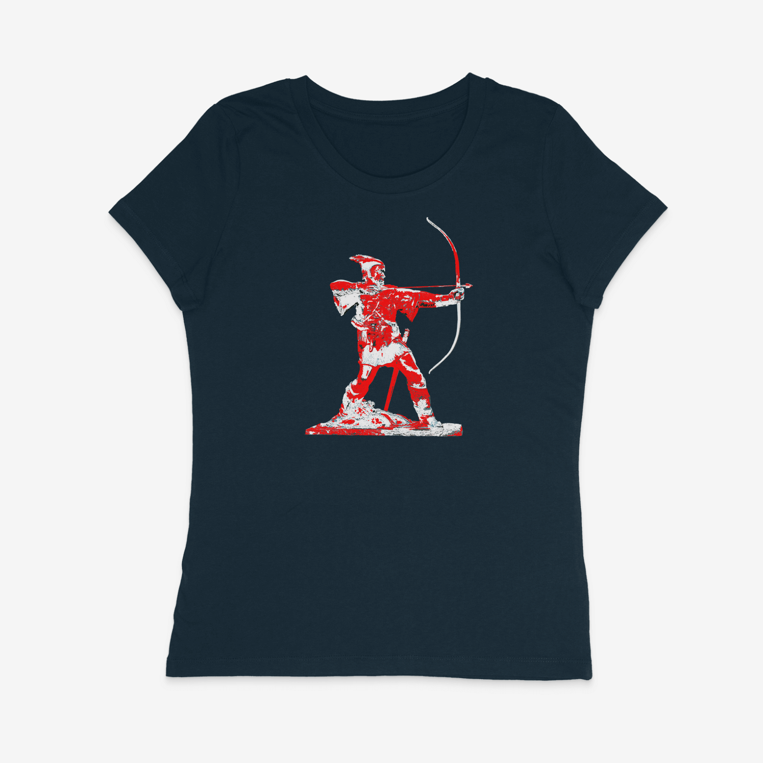 Women's Short Sleeve Fitted T-Shirt - RH by Nottingham Reds