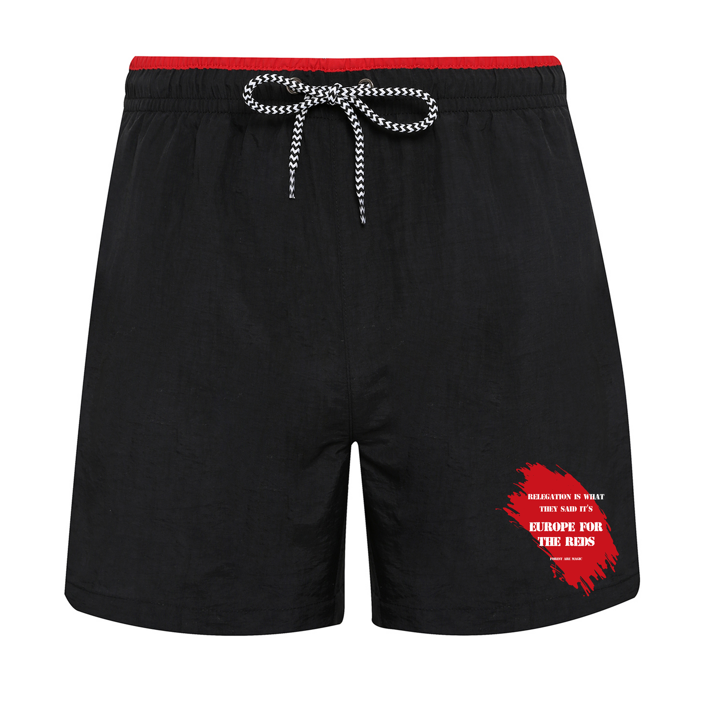 Men's Swim Shorts - Waka Waka Europe by Nottingham Reds
