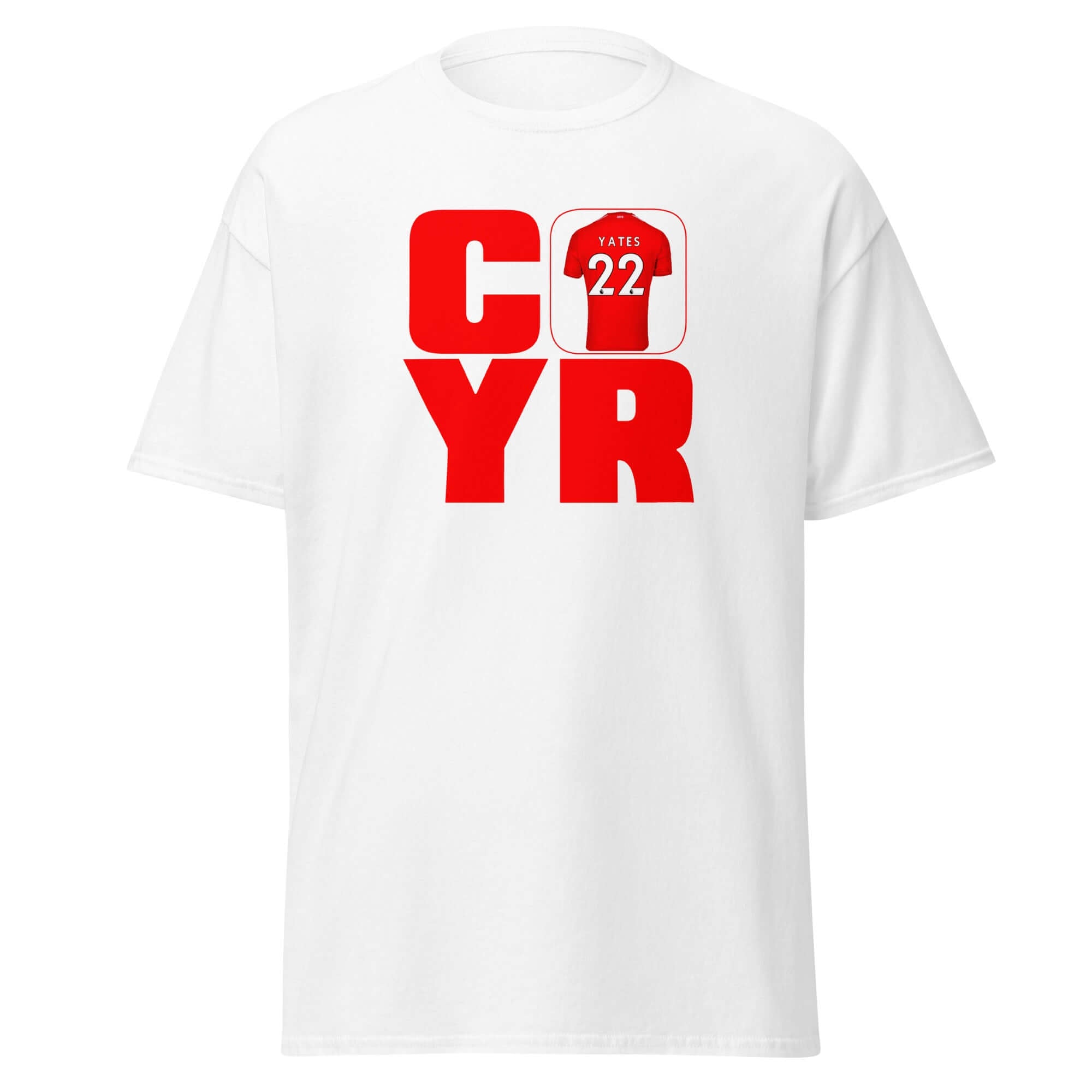 Unisex Short Sleeve T-Shirt - COYR22 by Nottingham Reds