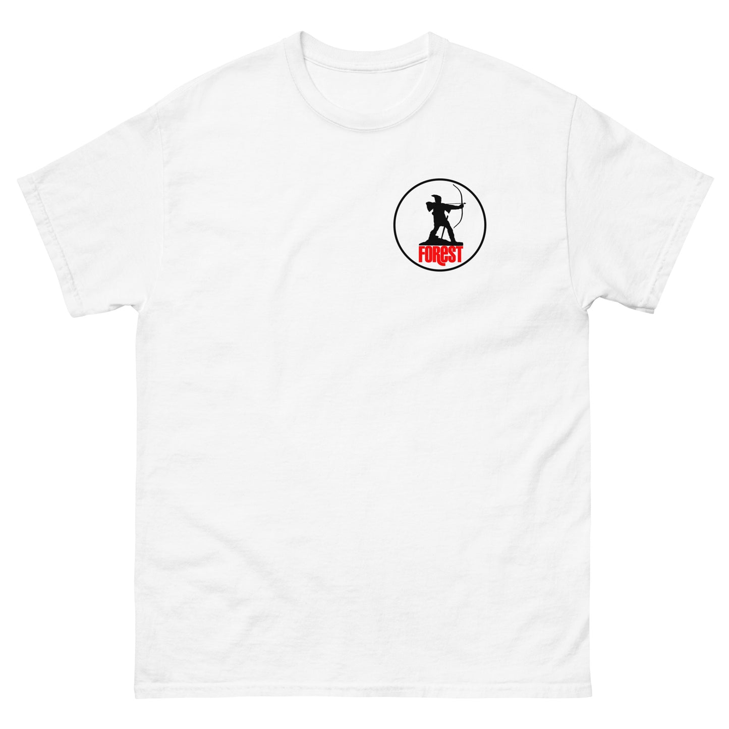 Unisex Short Sleeve T-Shirt - Mr Hood by Nottingham Reds