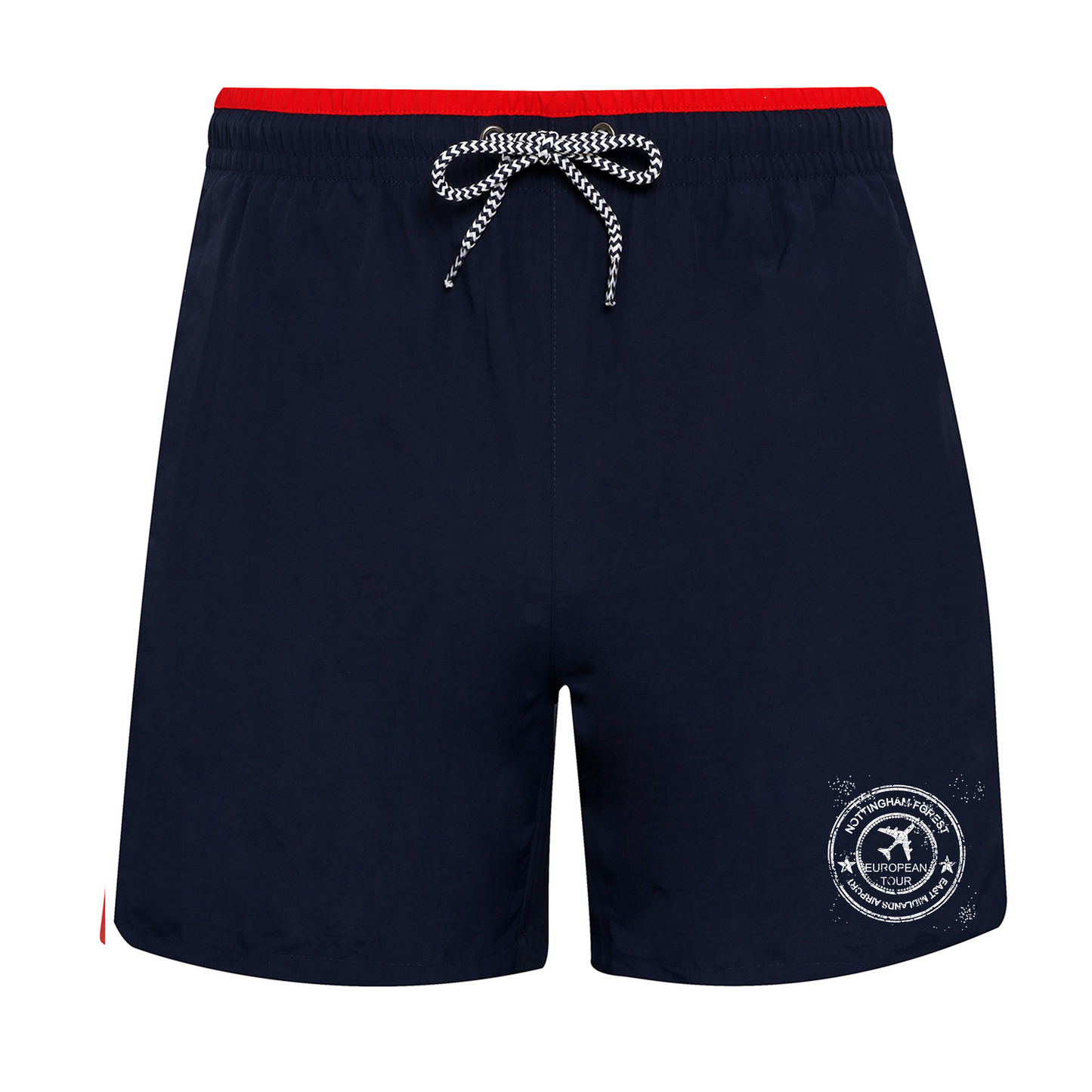 Men's Swim Shorts - Euro Stamp by Nottingham Reds