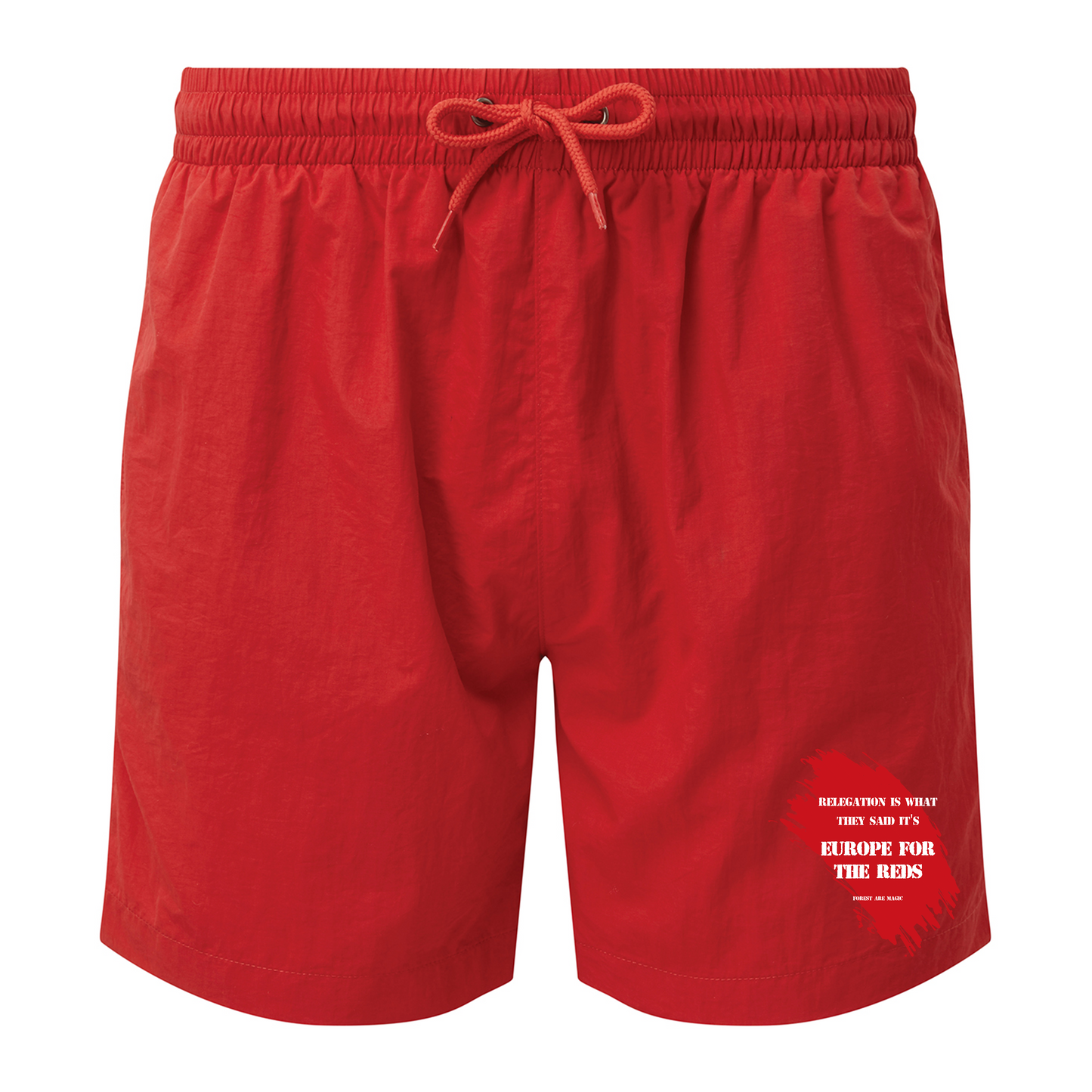 Men's Swim Shorts - Waka Waka Europe by Nottingham Reds
