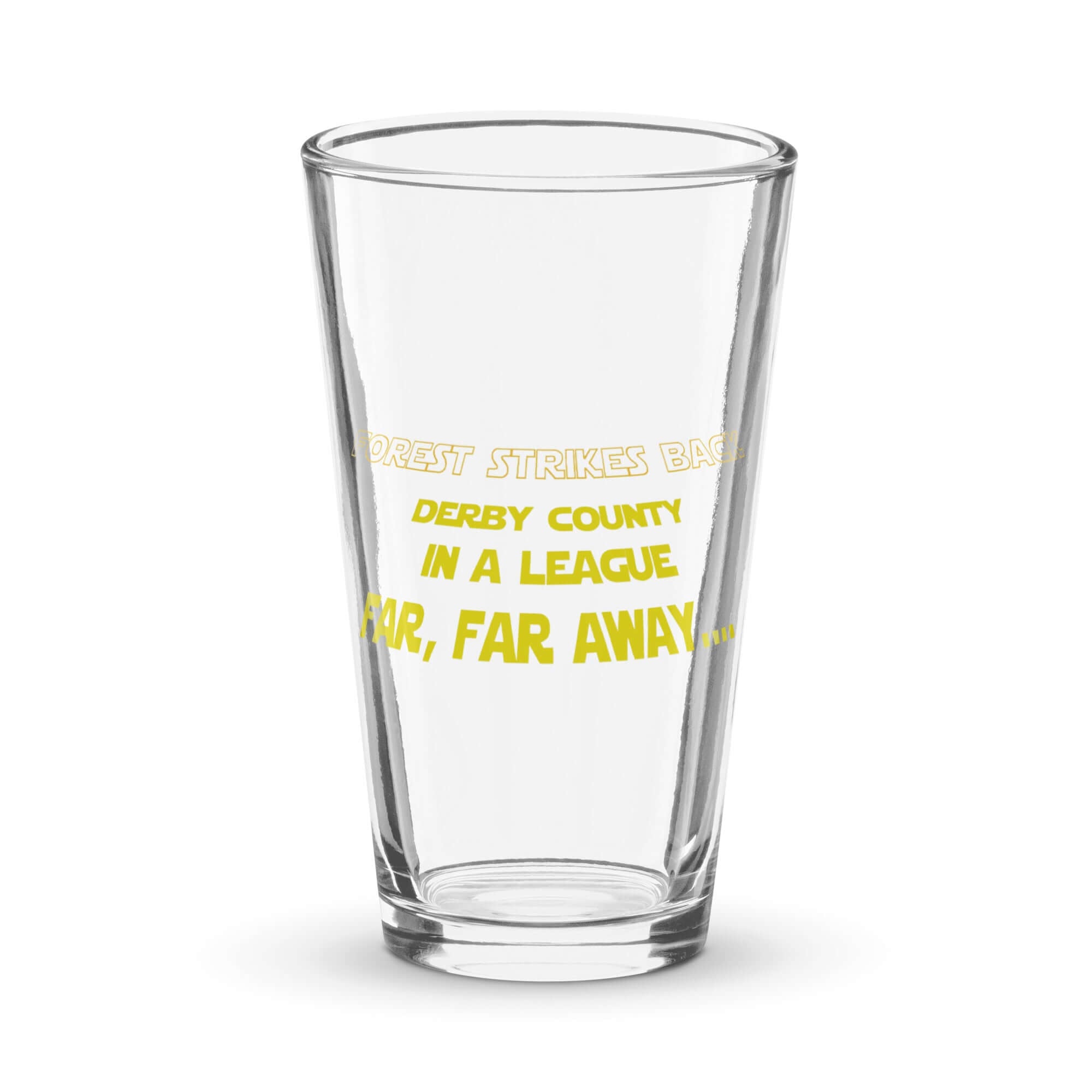 Pint Glass - Forest Strikes Back by Nottingham Reds
