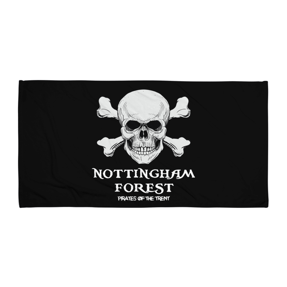 Beach Towel - Skull X by Nottingham Reds
