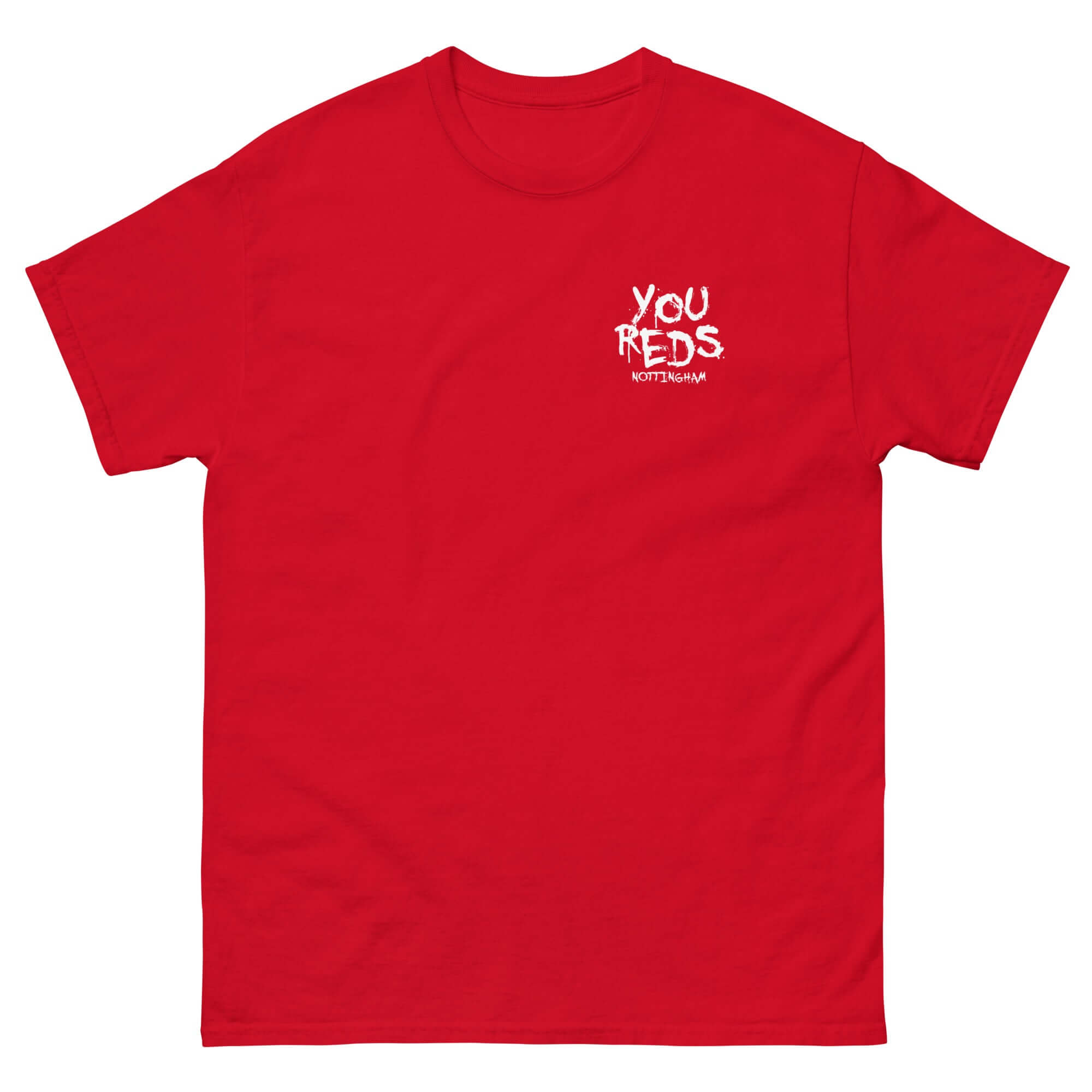 Unisex Short Sleeve T-Shirt - You Reds 3 by Nottingham Reds