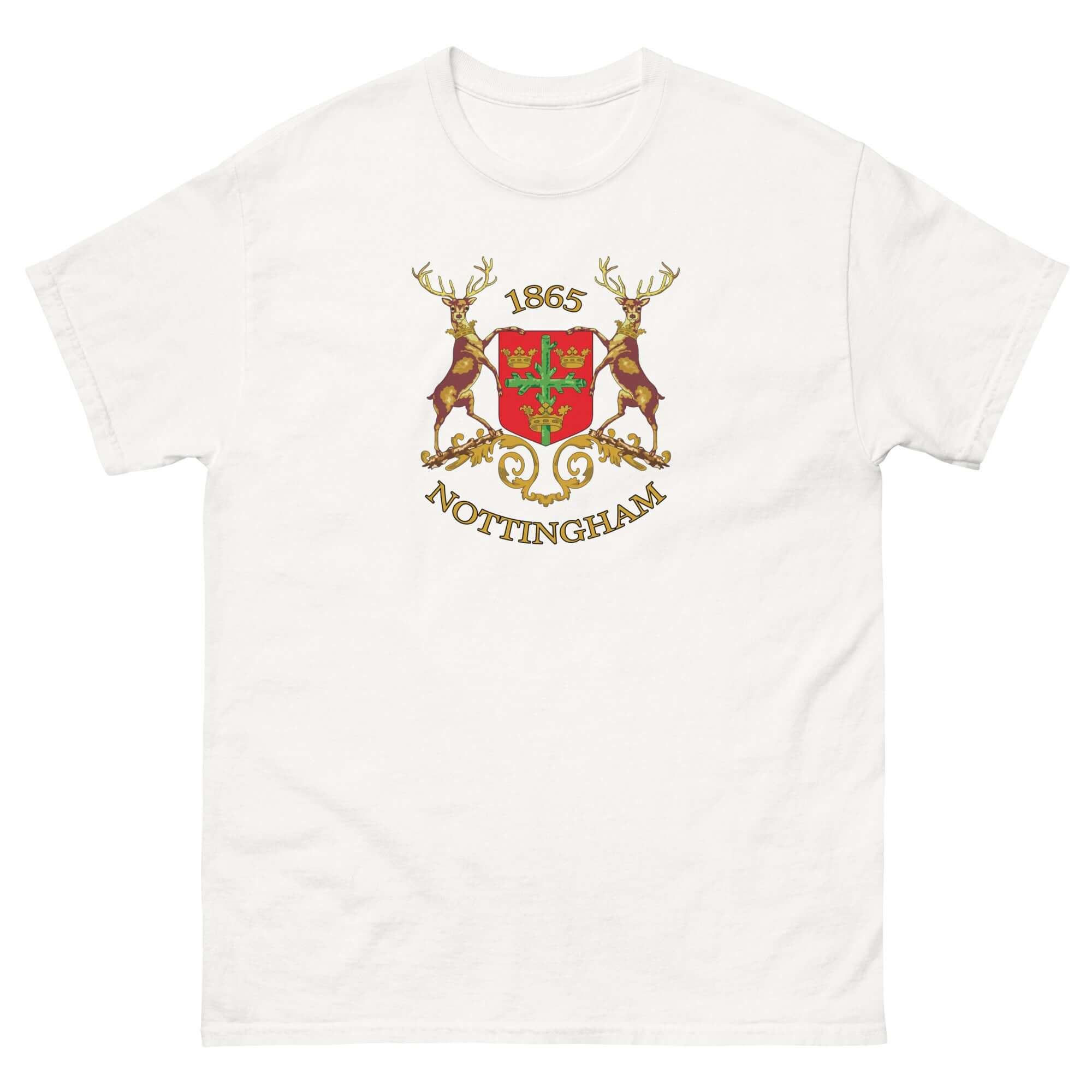 Unisex Short Sleeve T-Shirt - Old Skool by Nottingham Reds