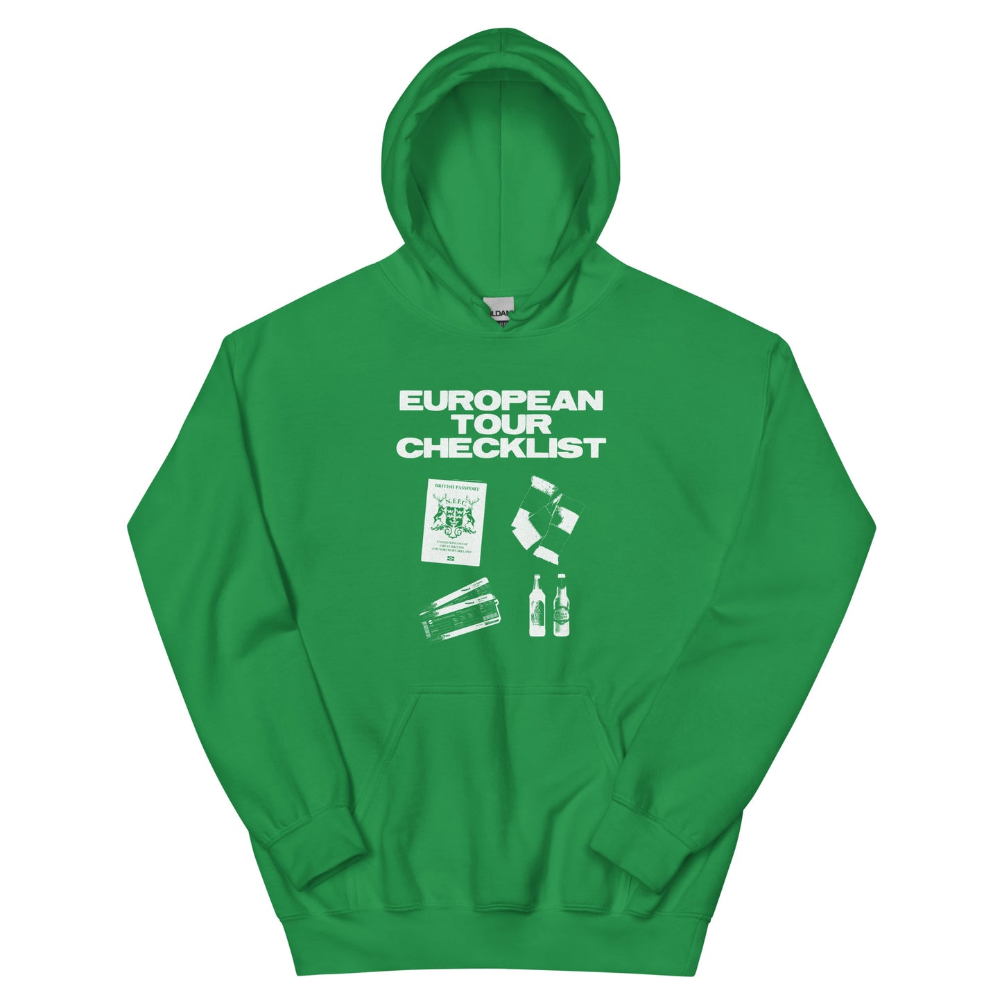 Unisex Hoodie - Euro Checklist by Nottingham Reds