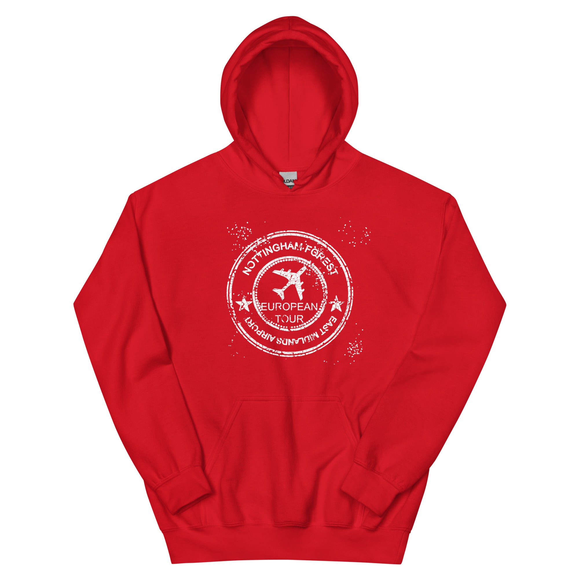 Unisex Hoodie - Euro Stamp by Nottingham Reds