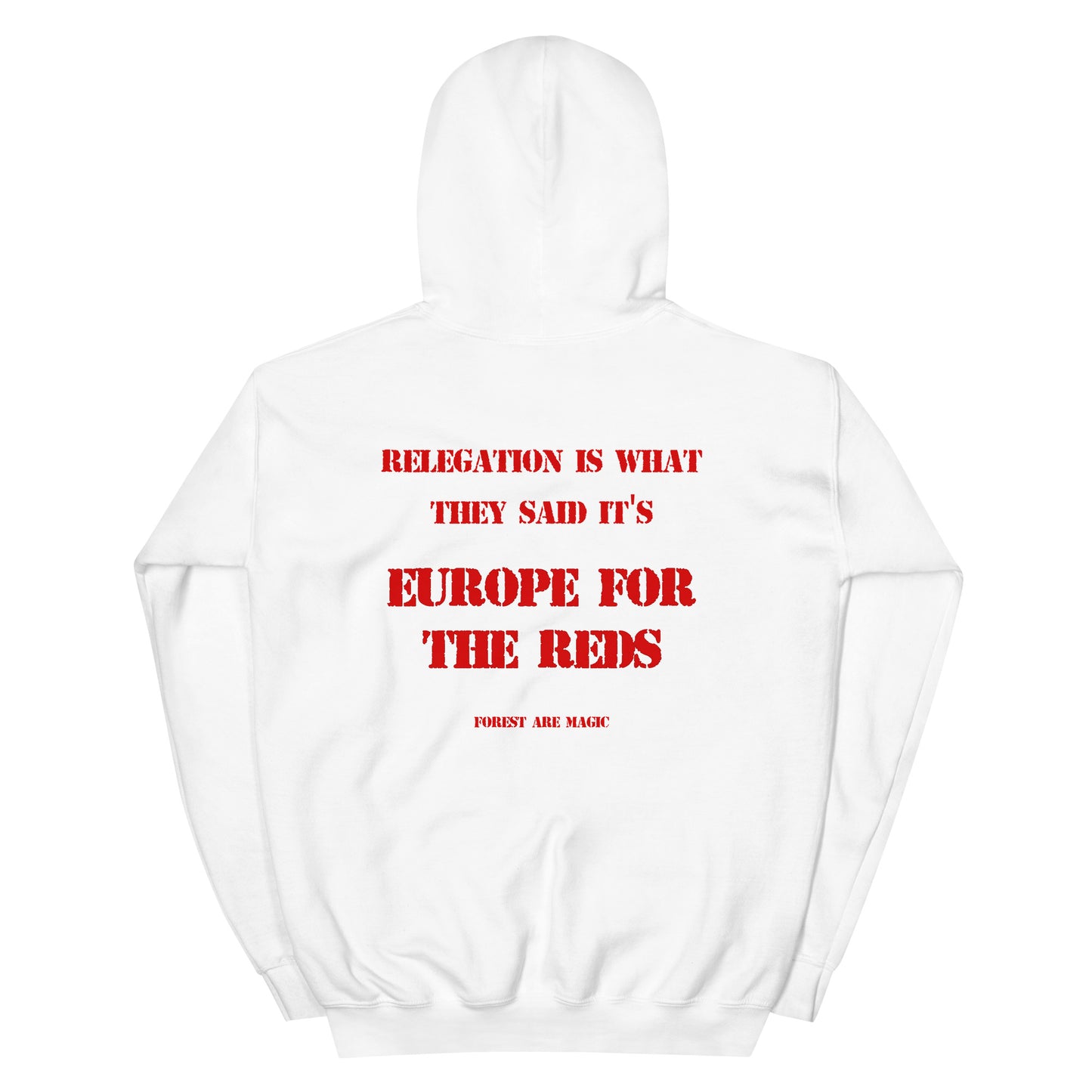 Unisex Hoodie - Waka Waka Europe by Nottingham Reds