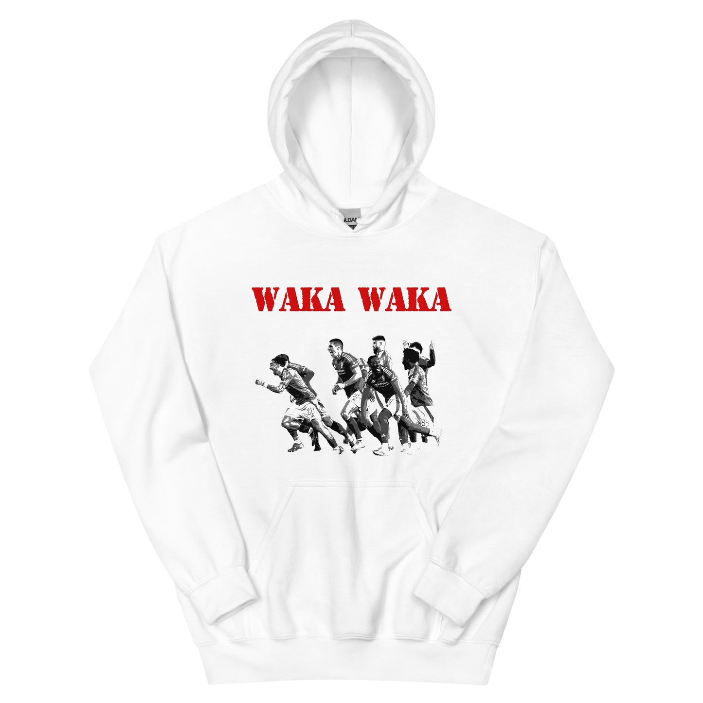 Unisex Hoodie - Waka Waka Europe by Nottingham Reds