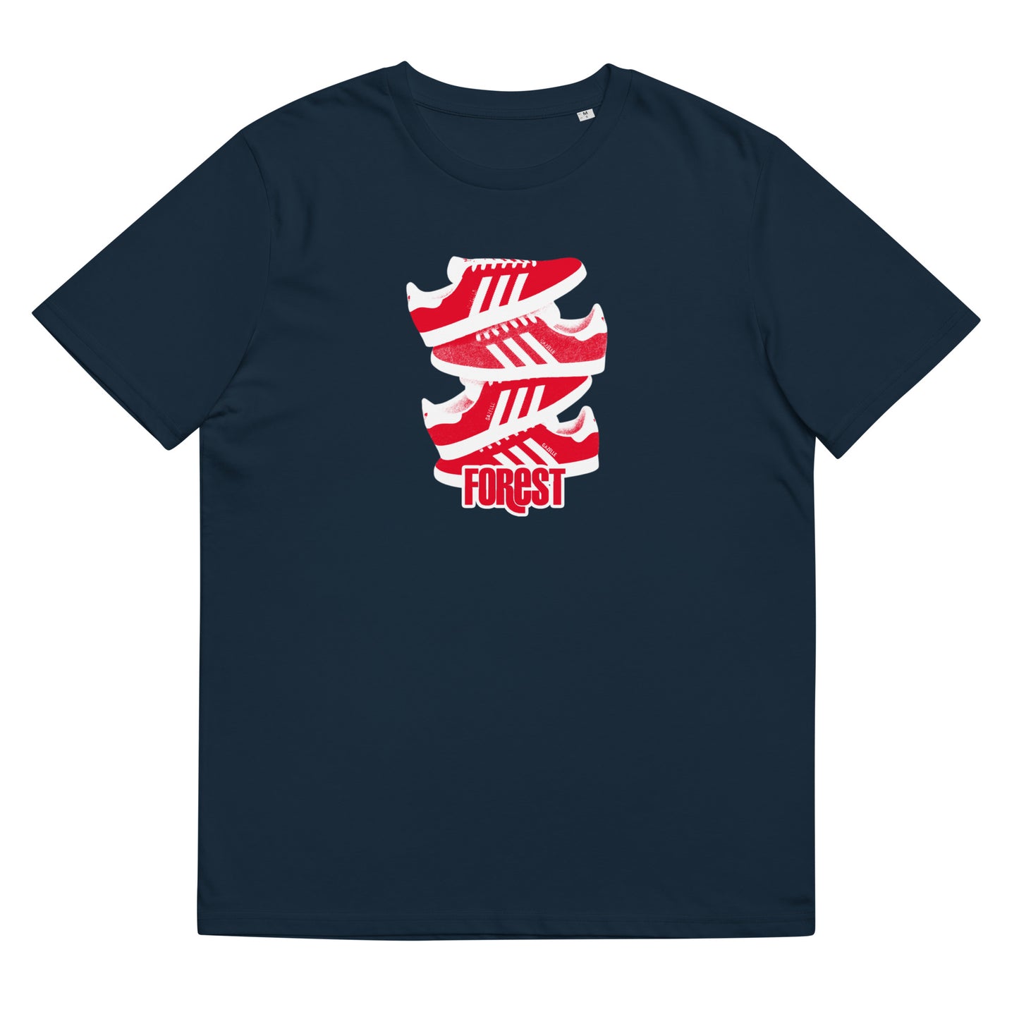 Unisex Short Sleeve T-Shirt - Gazelle by Nottingham Reds
