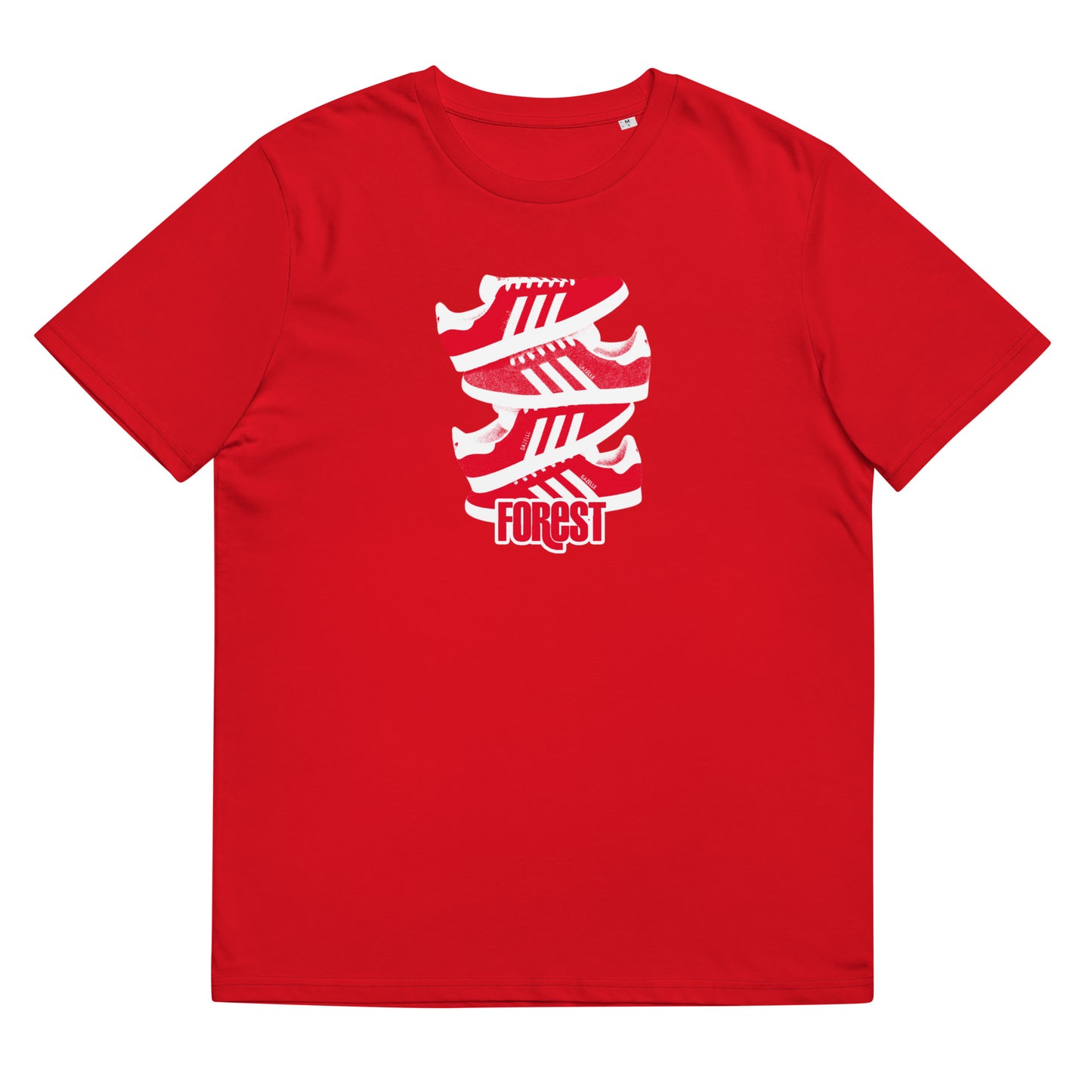 Unisex Short Sleeve T-Shirt - Gazelle by Nottingham Reds