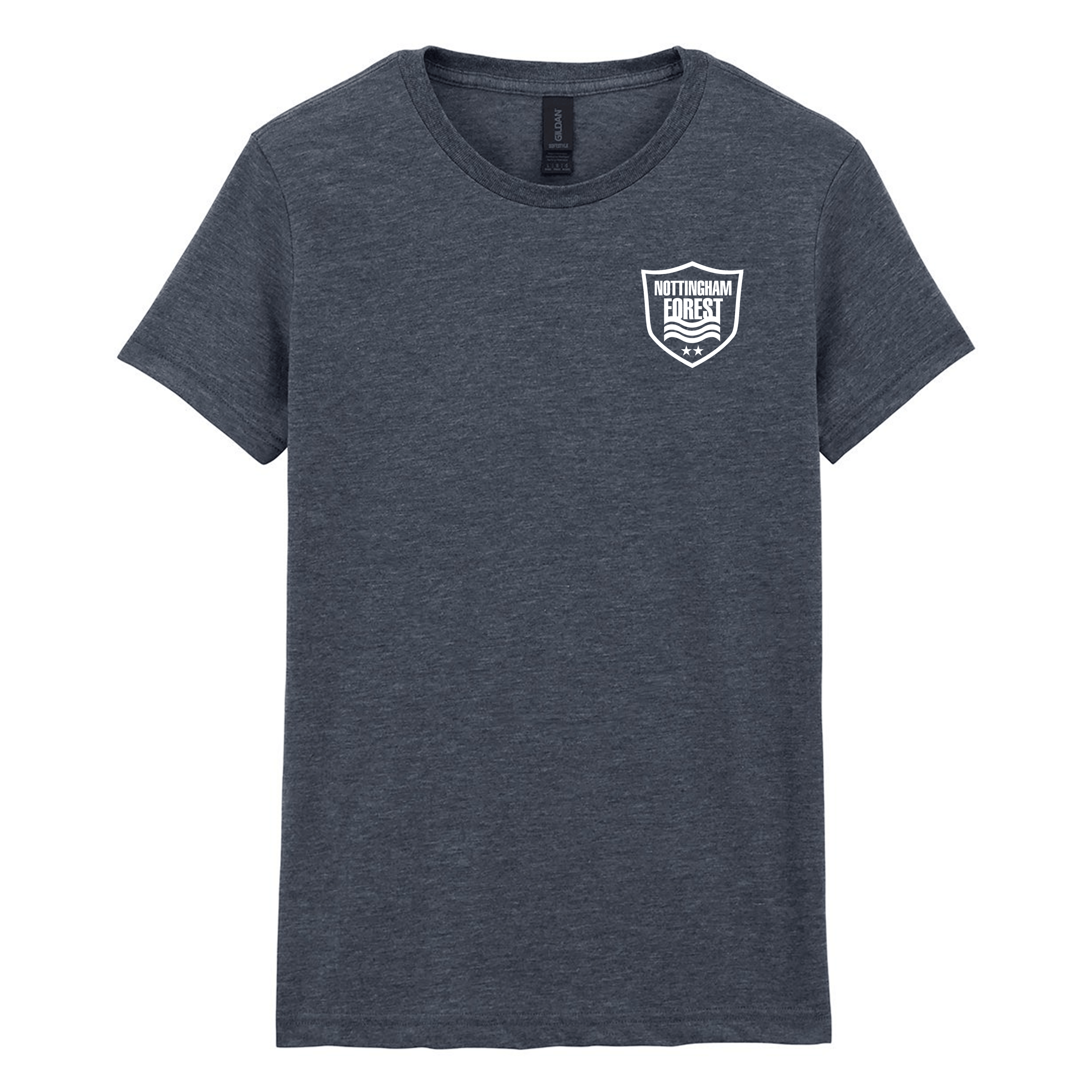 Women's Short Sleeve T-Shirt - Alt Forest Badge by Nottingham Reds