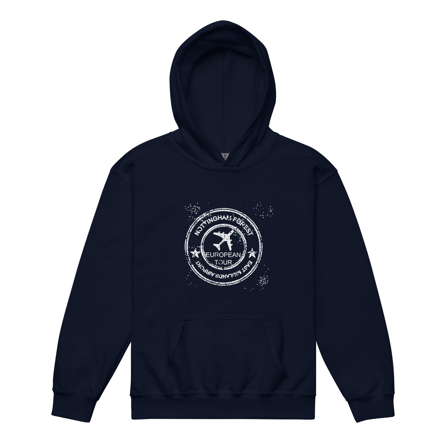 Unisex Youth Hoodie - Euro Stamp by Nottingham Reds