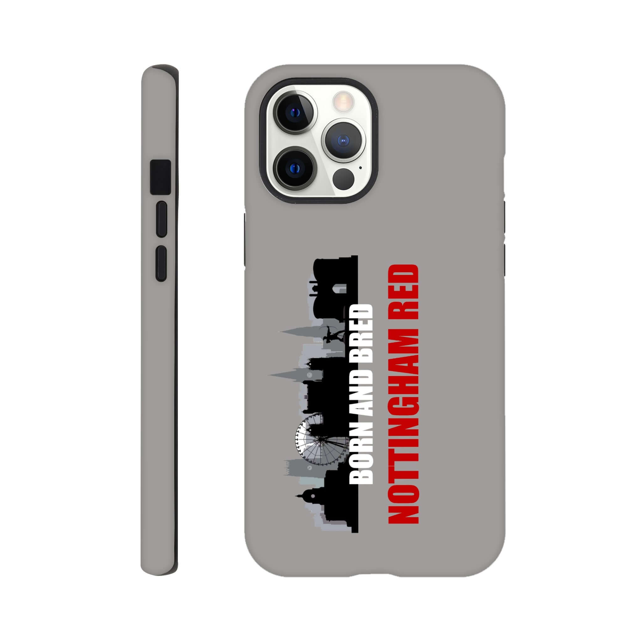 iPhone Case - Born and Bred by Nottingham Reds