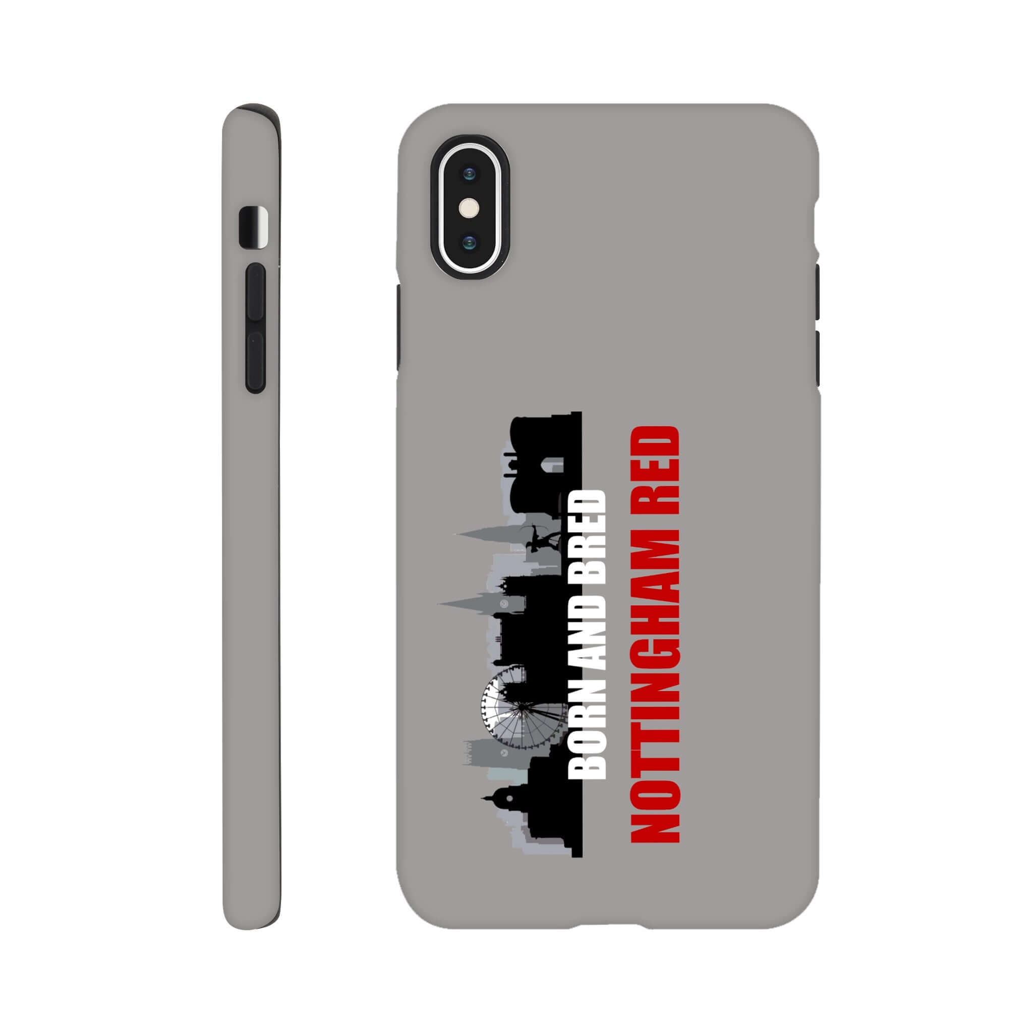 iPhone Case - Born and Bred by Nottingham Reds