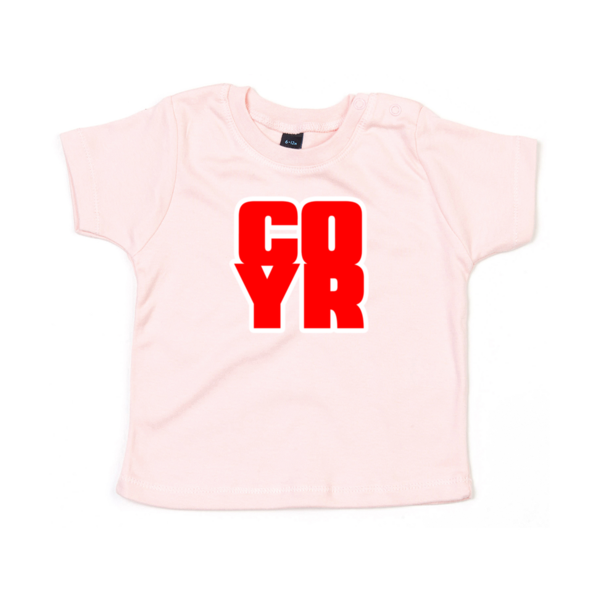 Baby Short Sleeve T-Shirt - COYR by Nottingham Reds