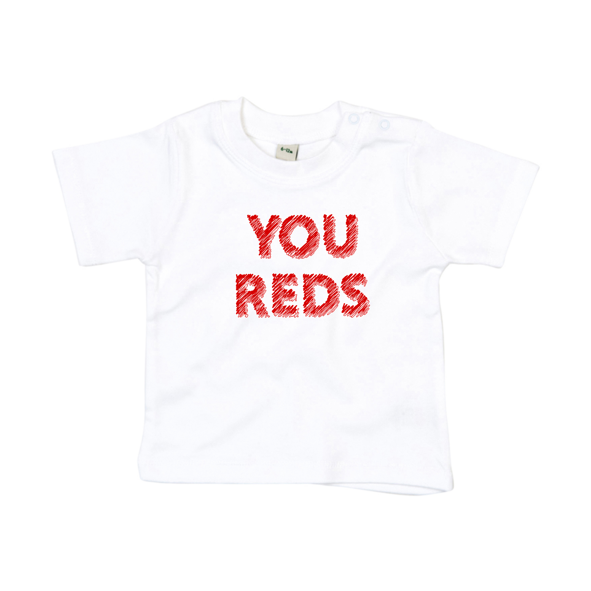 Baby Short Sleeve T-Shirt - You Reds 2 by Nottingham Reds