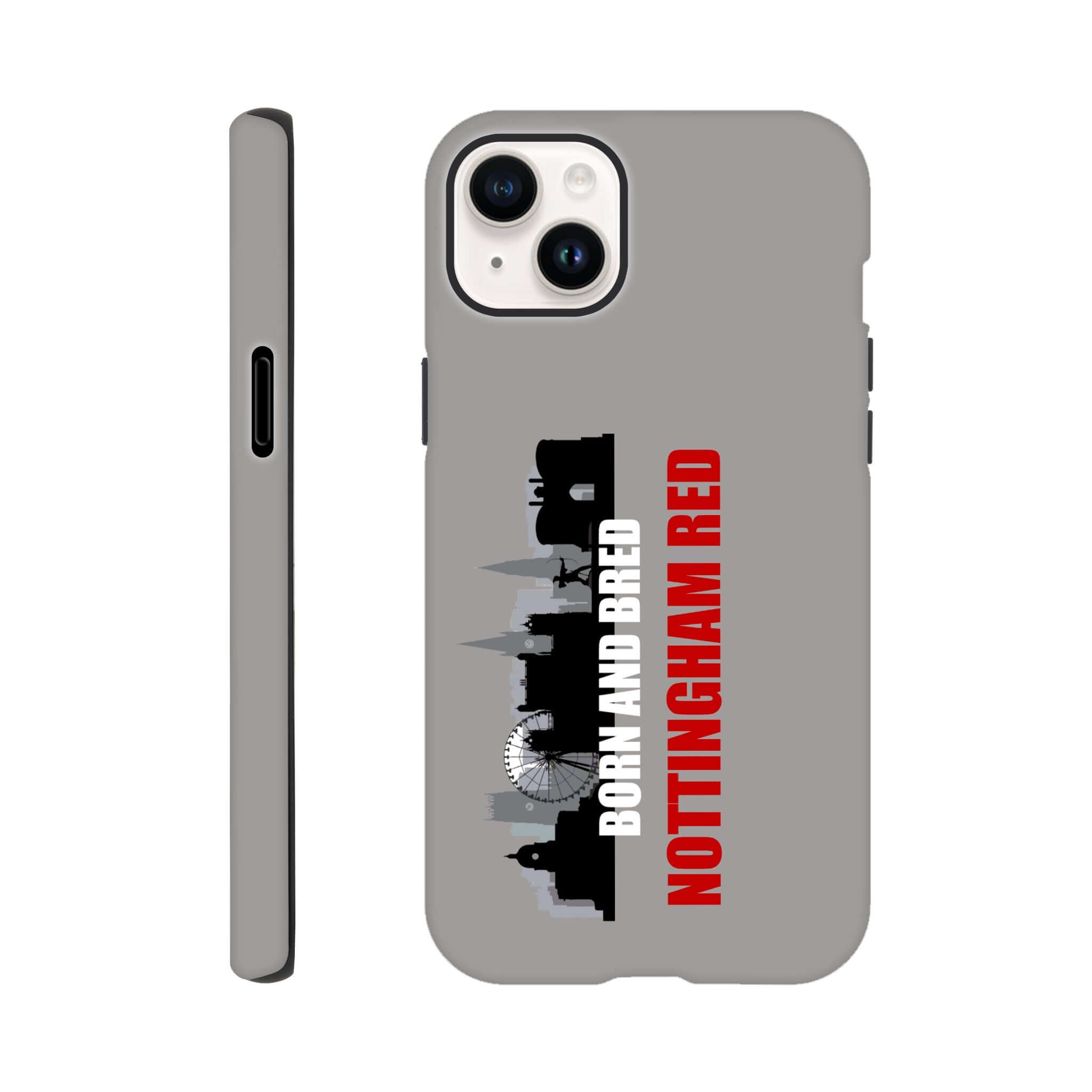 iPhone Case - Born and Bred by Nottingham Reds