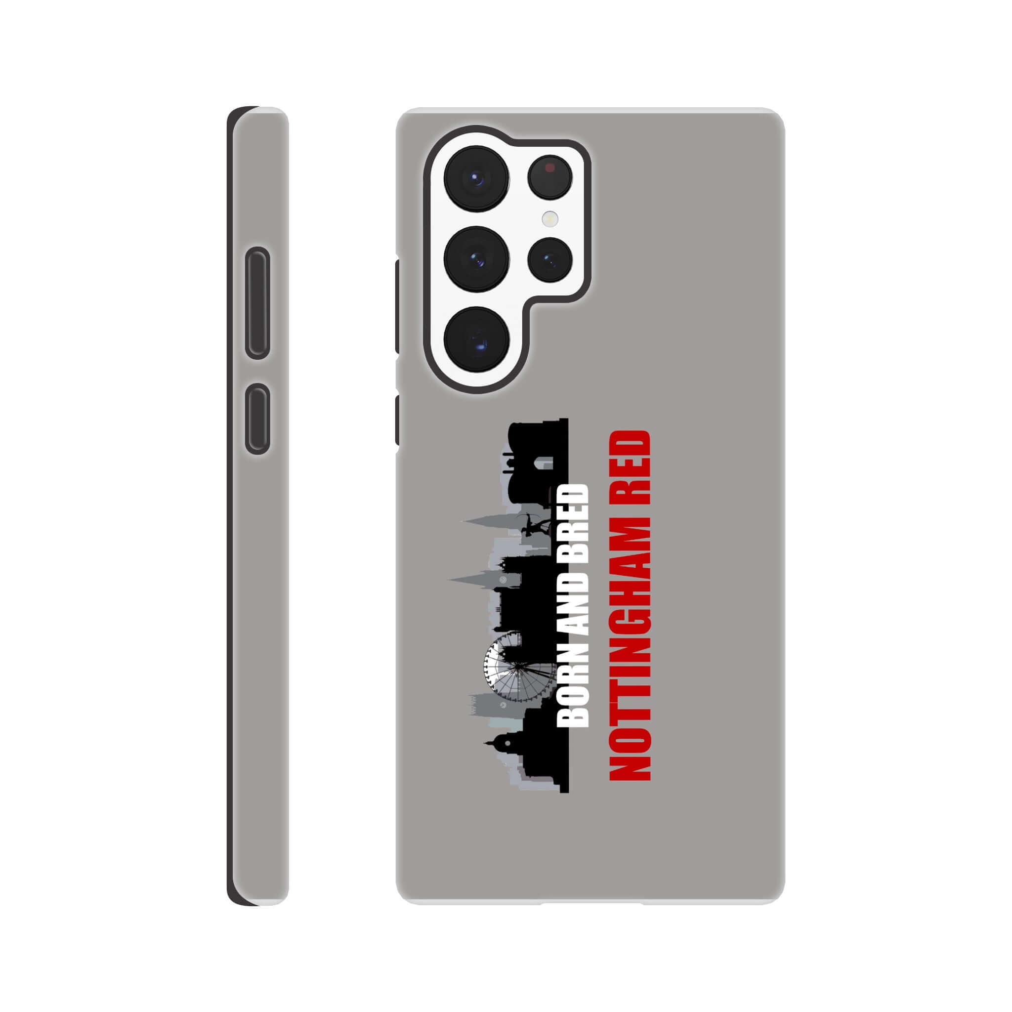 iPhone Case - Born and Bred by Nottingham Reds