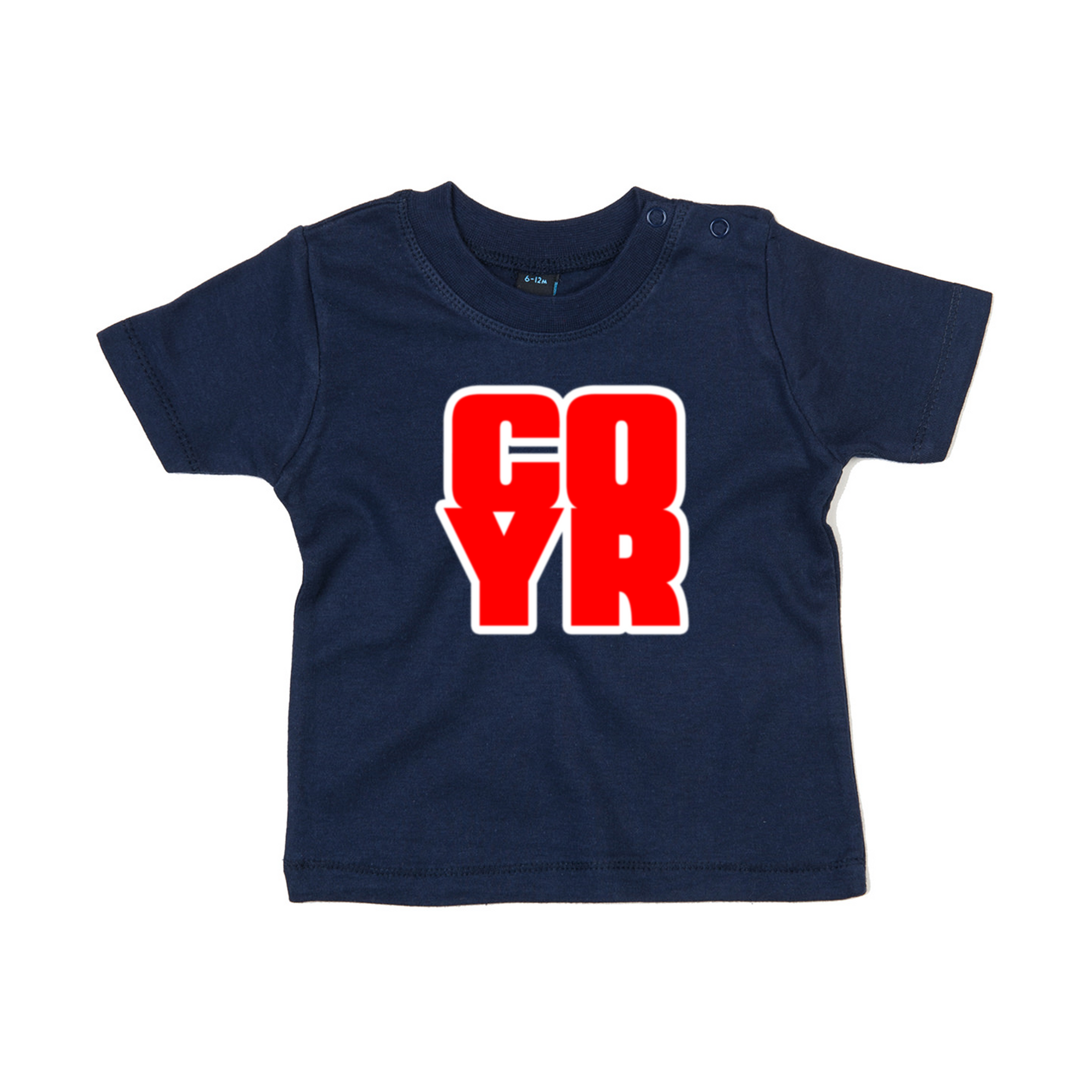 Baby Short Sleeve T-Shirt - COYR by Nottingham Reds