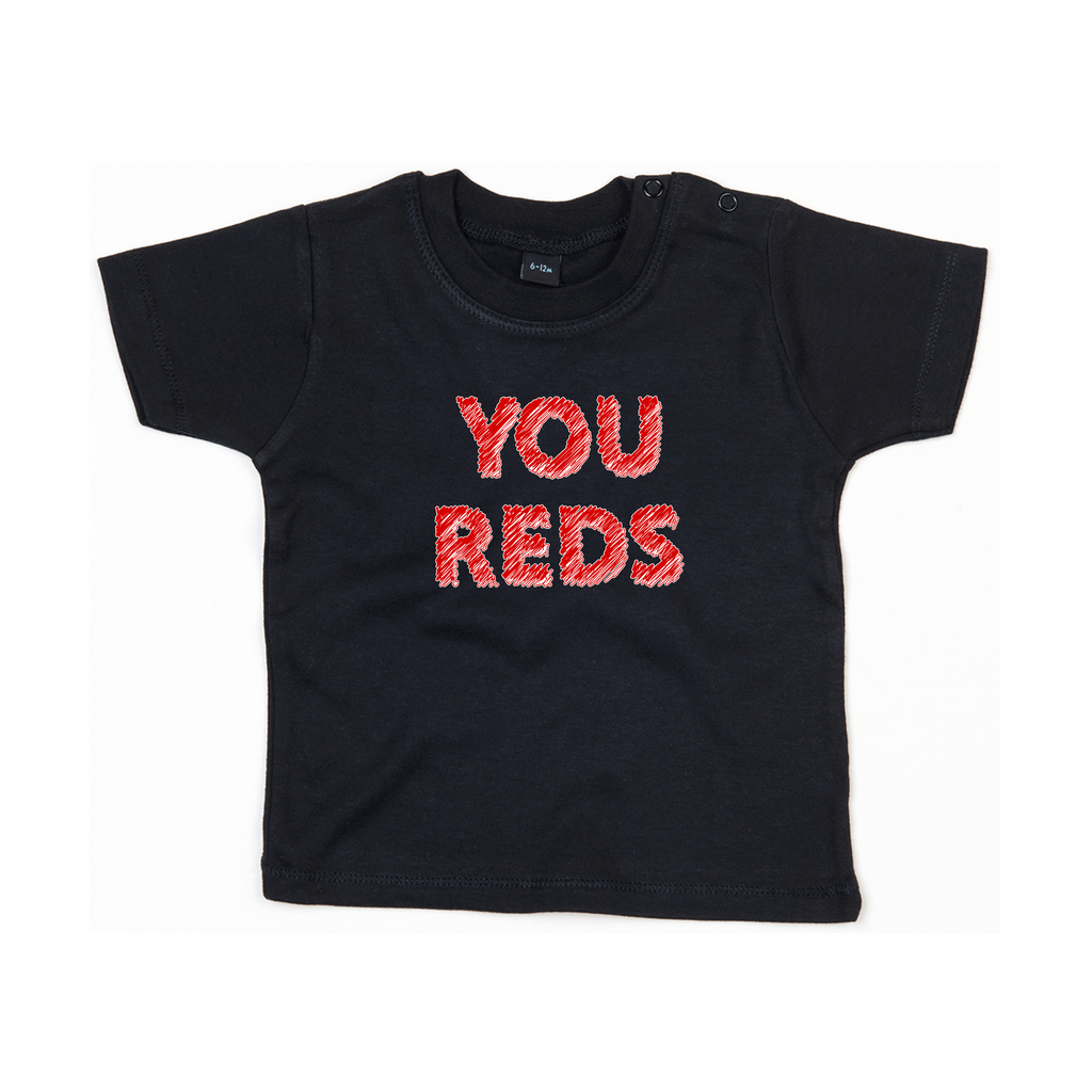 Baby Short Sleeve T-Shirt - You Reds 2 by Nottingham Reds
