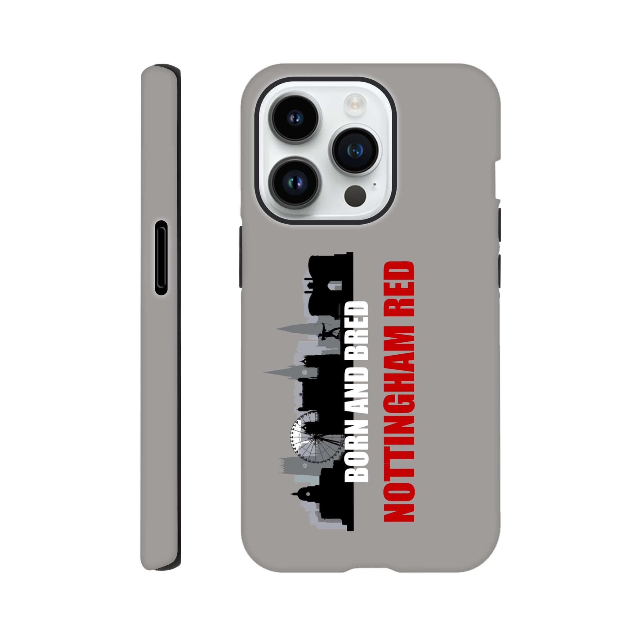 iPhone Case - Born and Bred by Nottingham Reds