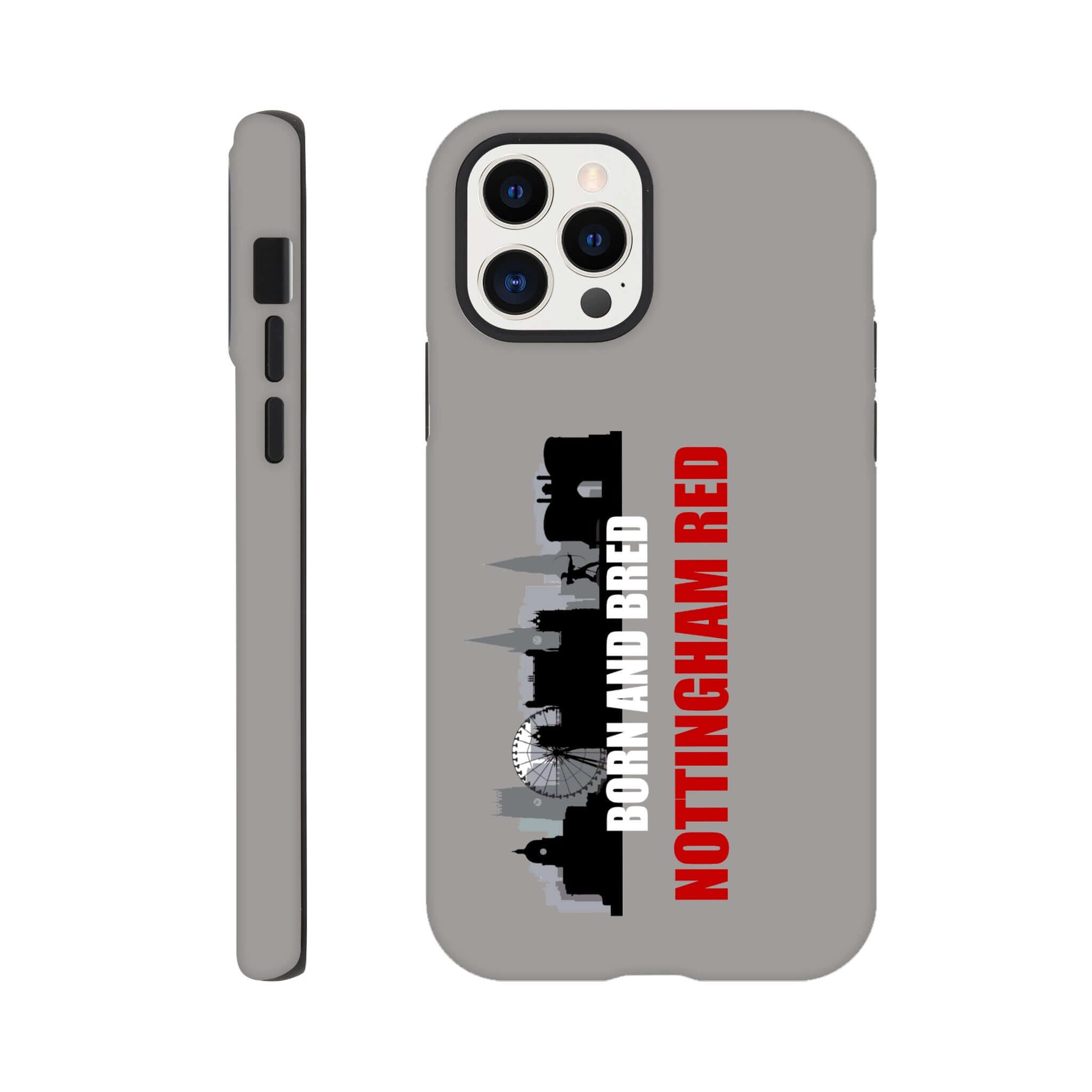 iPhone Case - Born and Bred by Nottingham Reds