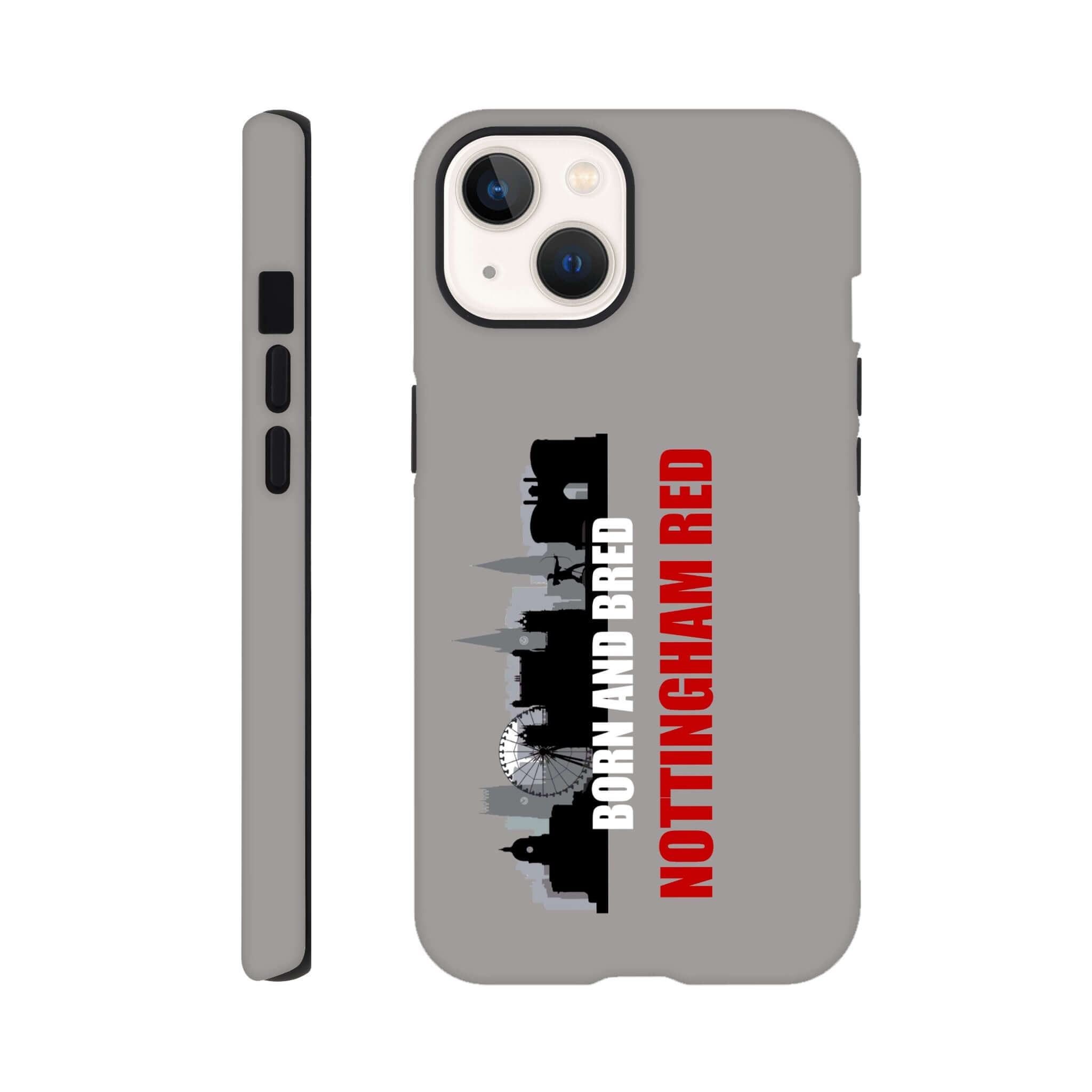 iPhone Case - Born and Bred by Nottingham Reds