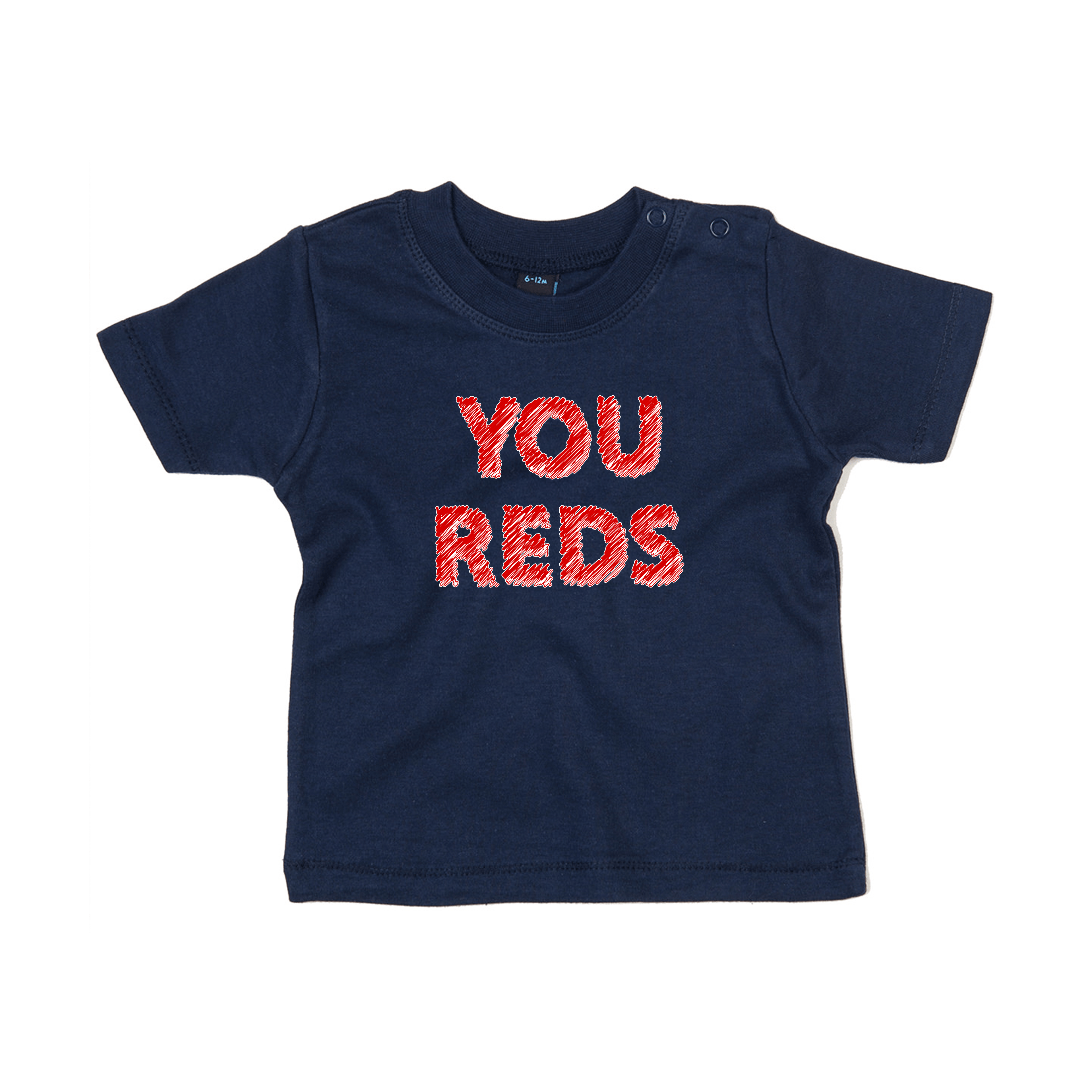 Baby Short Sleeve T-Shirt - You Reds 2 by Nottingham Reds