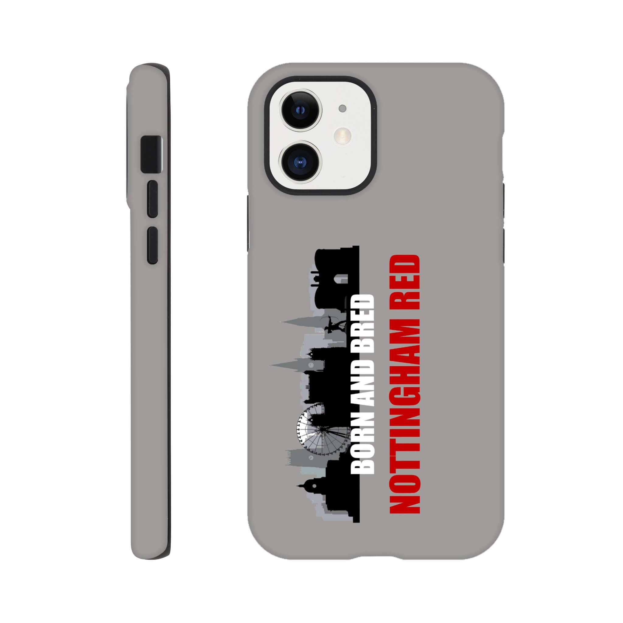 iPhone Case - Born and Bred by Nottingham Reds