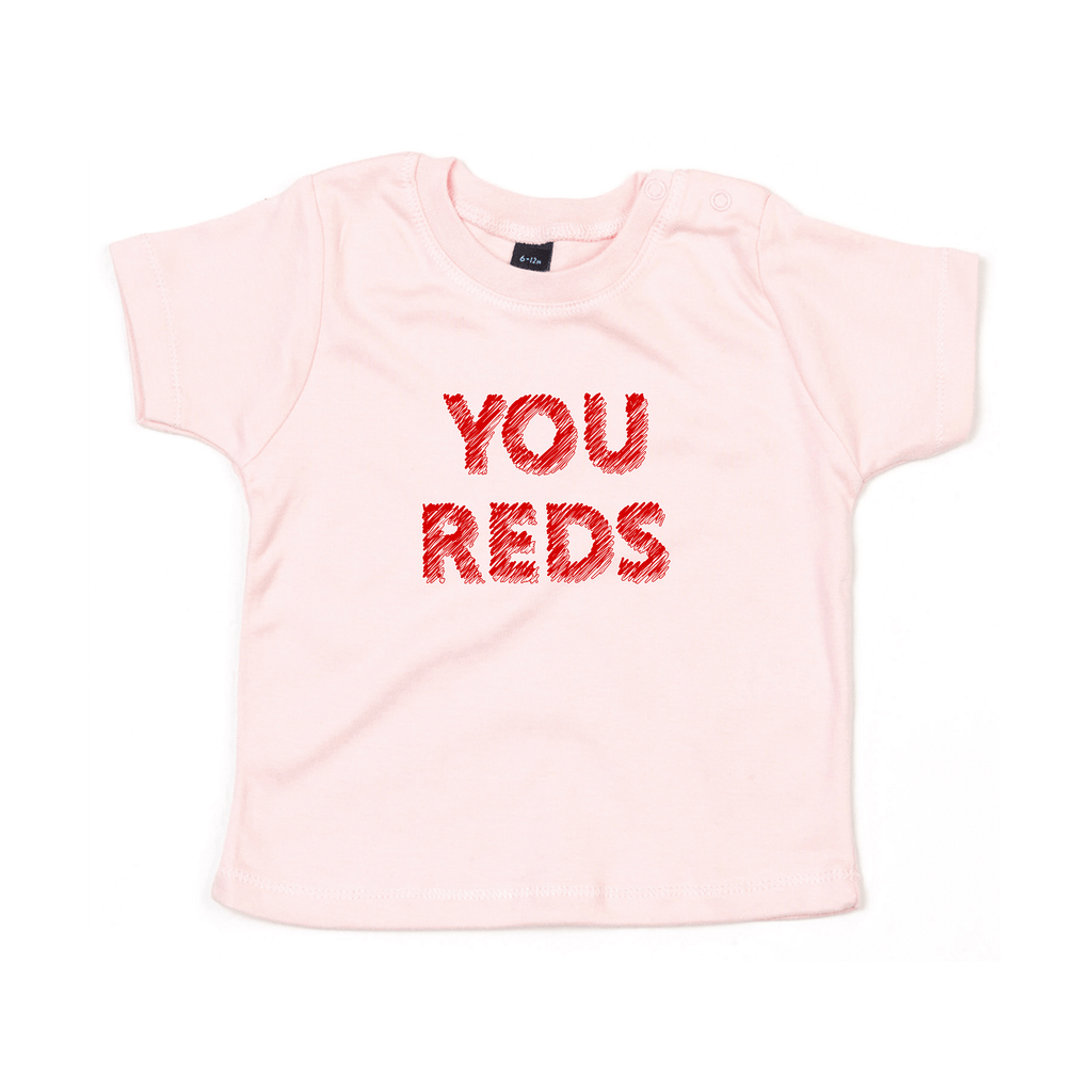 Baby Short Sleeve T-Shirt - You Reds 2 by Nottingham Reds