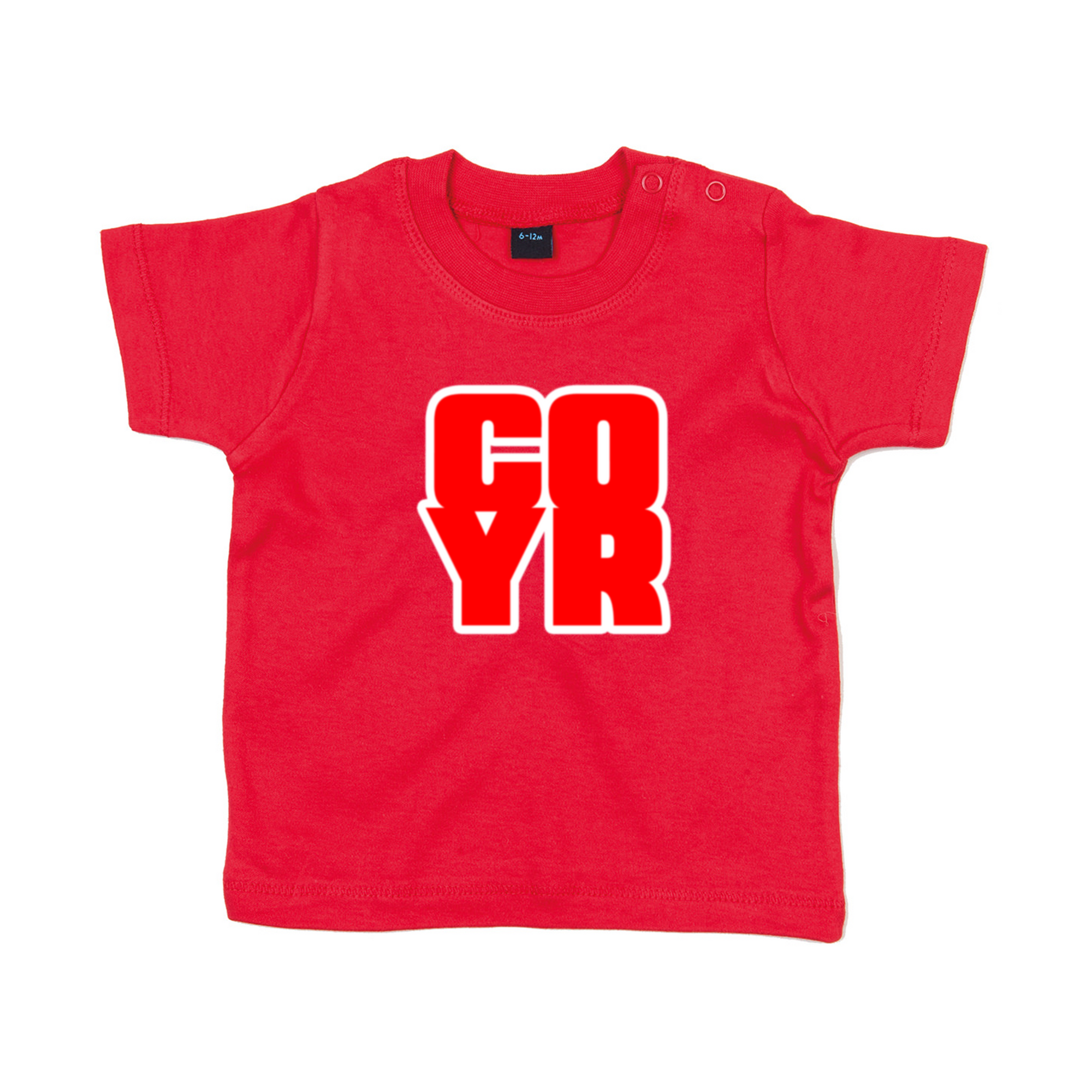 Baby Short Sleeve T-Shirt - COYR by Nottingham Reds