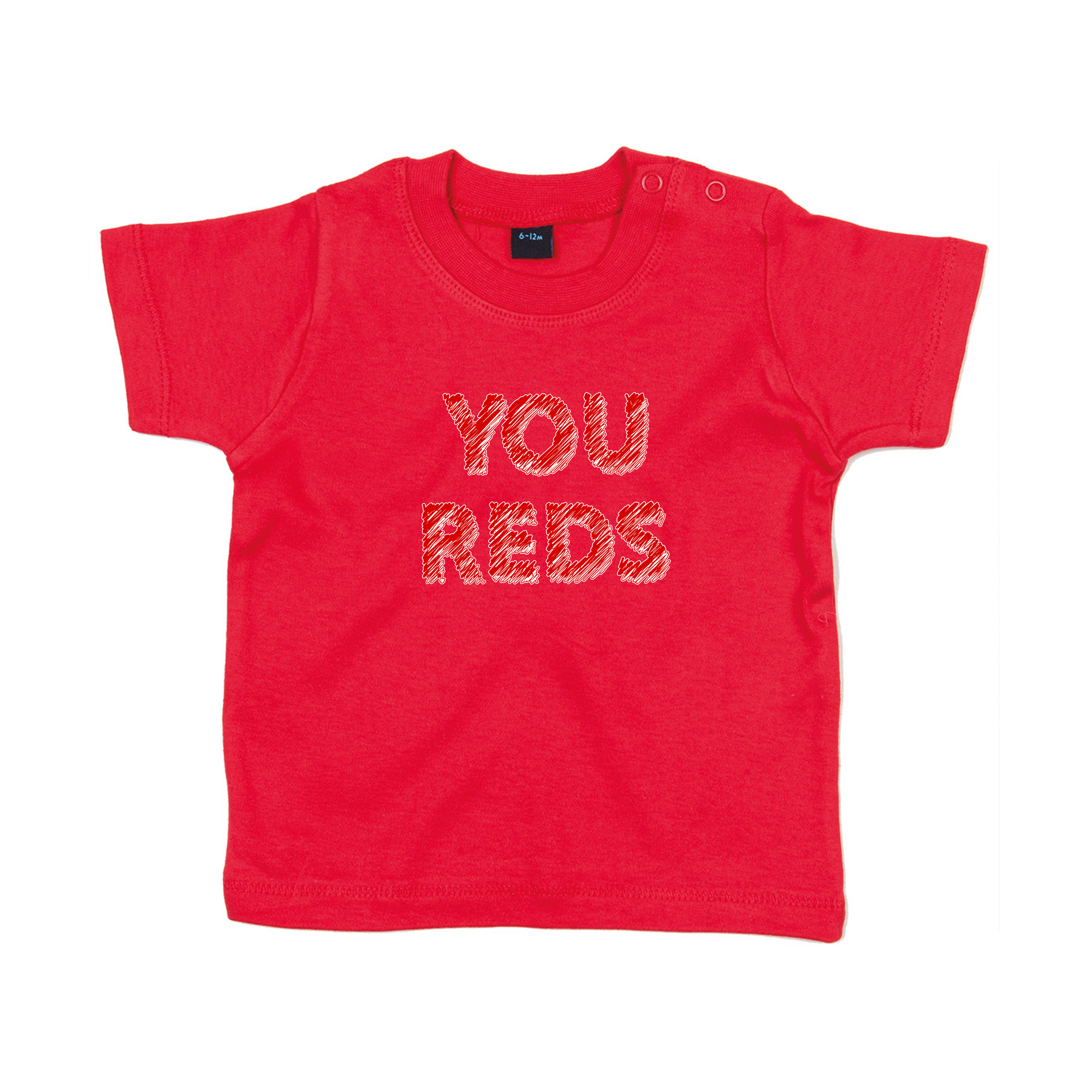 Baby Short Sleeve T-Shirt - You Reds 2 by Nottingham Reds