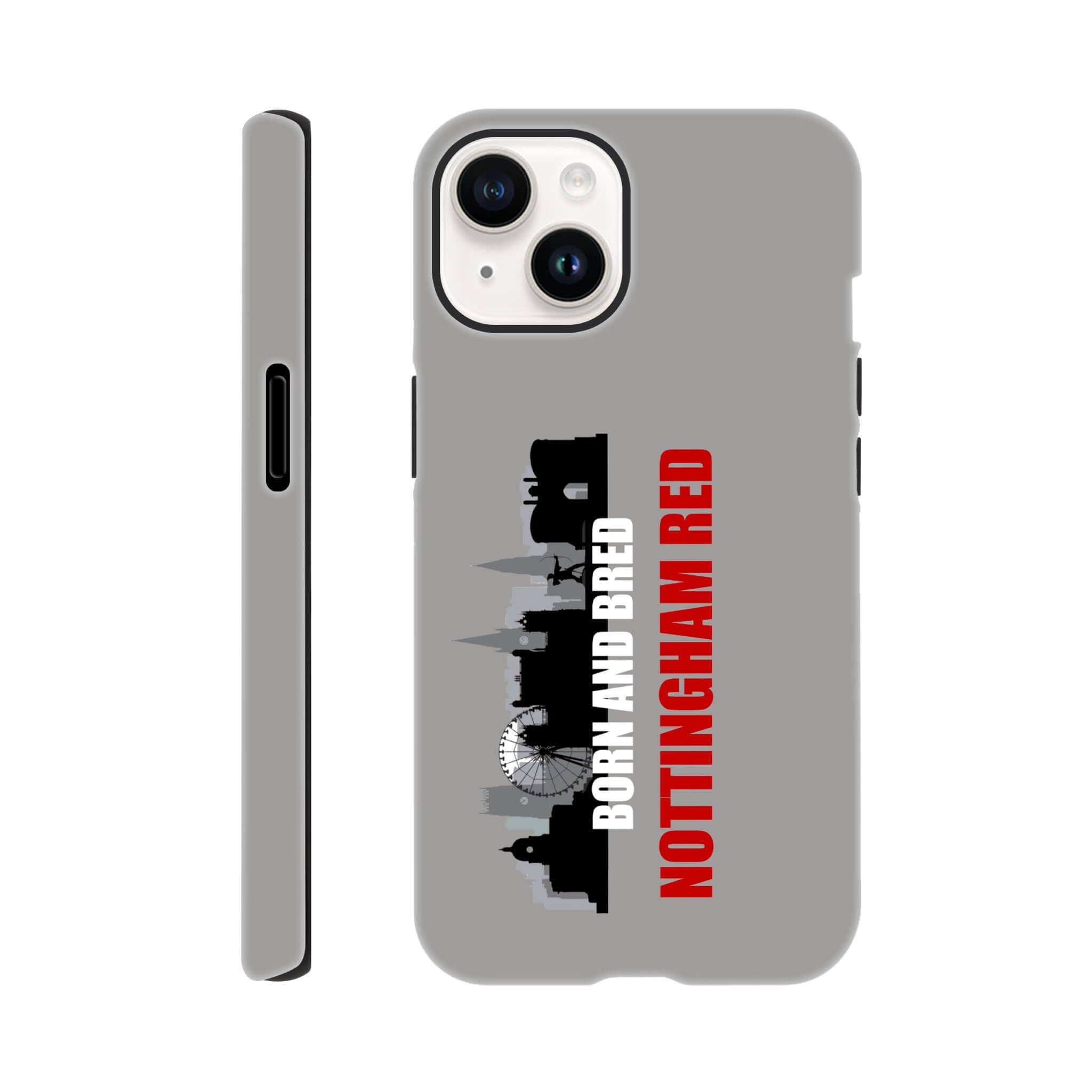 iPhone Case - Born and Bred by Nottingham Reds
