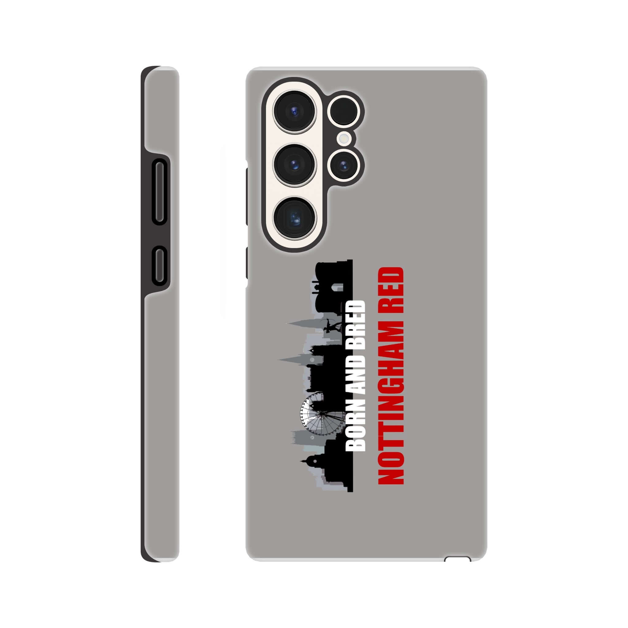 iPhone Case - Born and Bred by Nottingham Reds