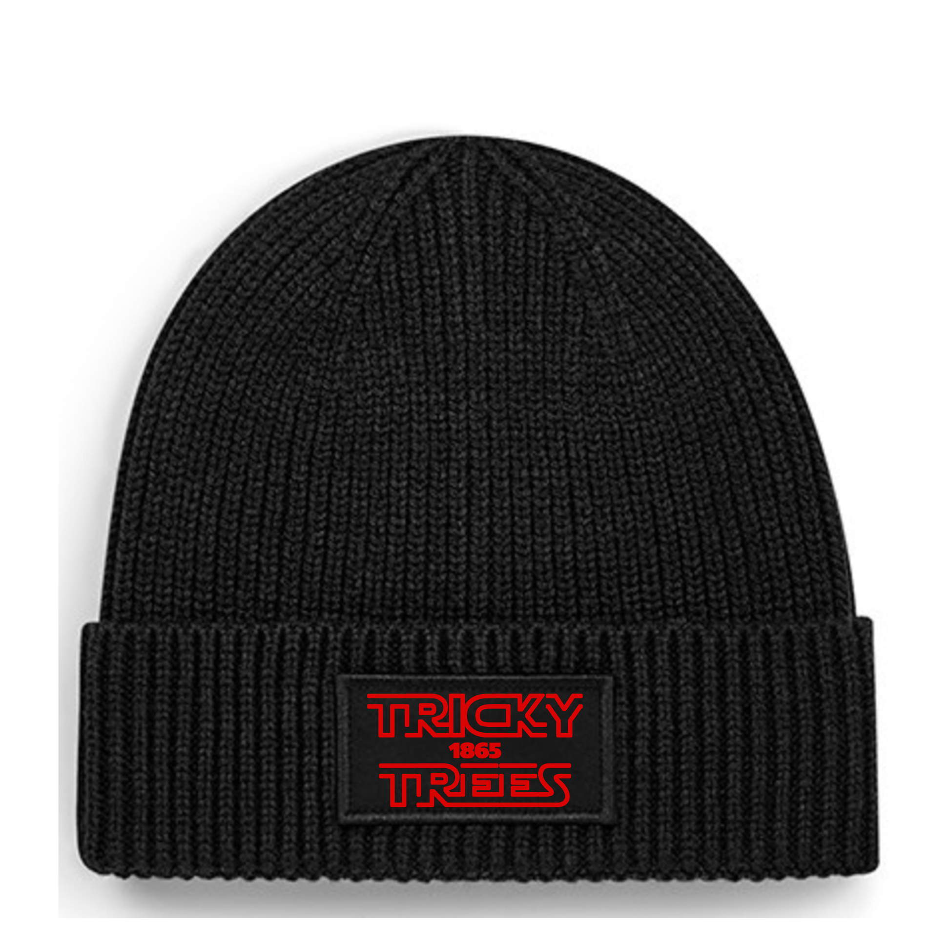 Ribbed Beanie - Tricky Trees 1865 (Printed design) by Nottingham Reds