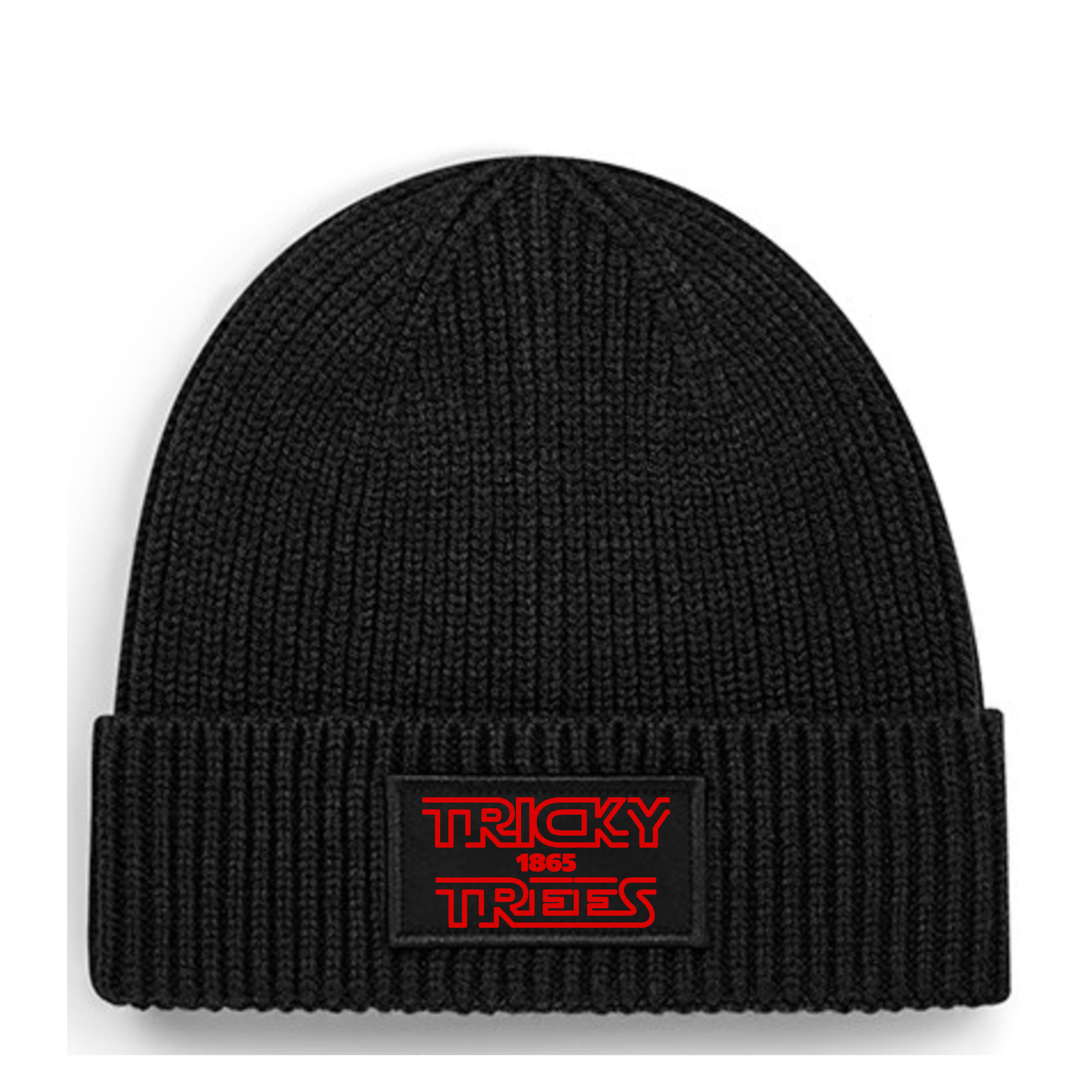 Ribbed Beanie - Tricky Trees 1865 (Printed design) by Nottingham Reds