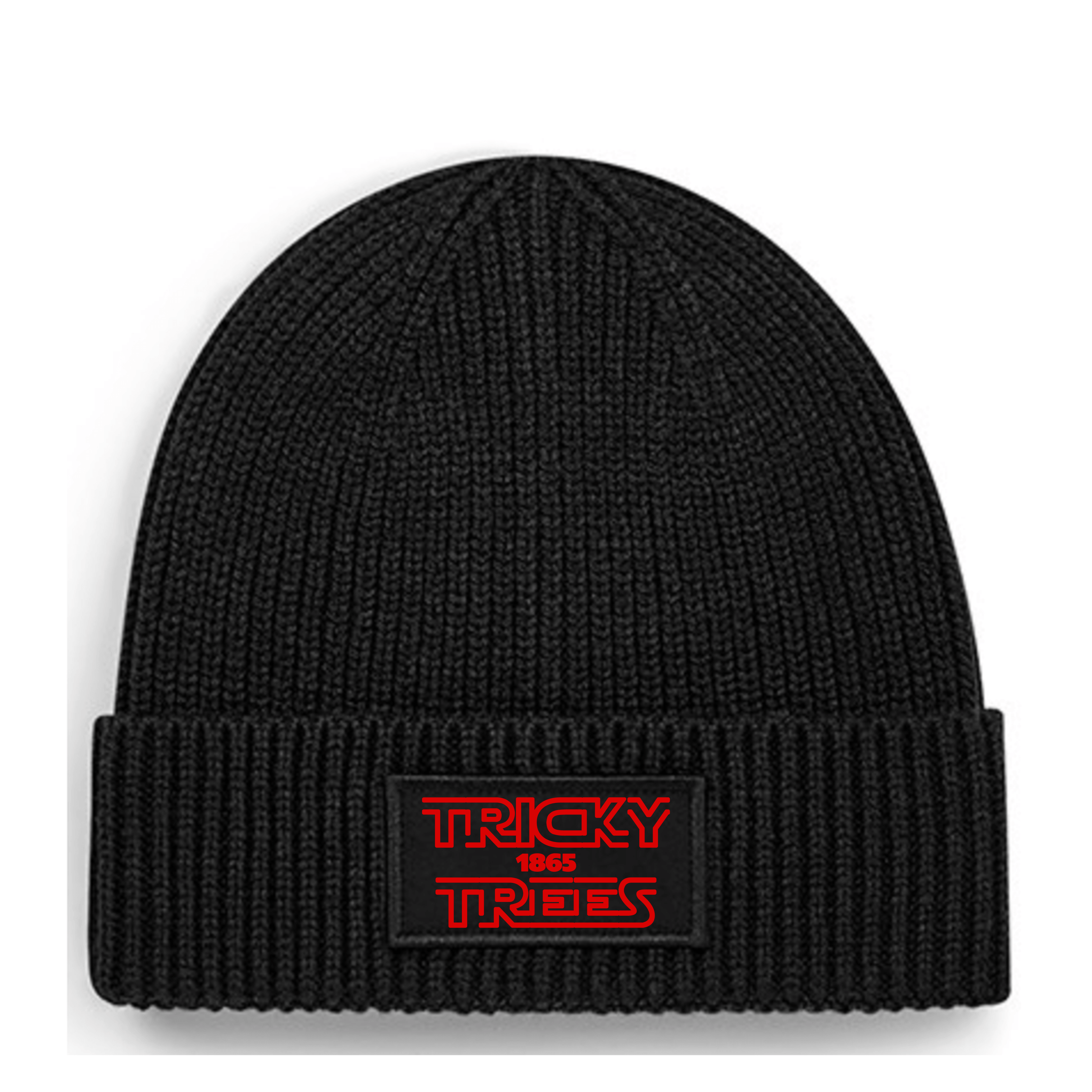 Ribbed Beanie - Tricky Trees 1865 (Printed design) by Nottingham Reds