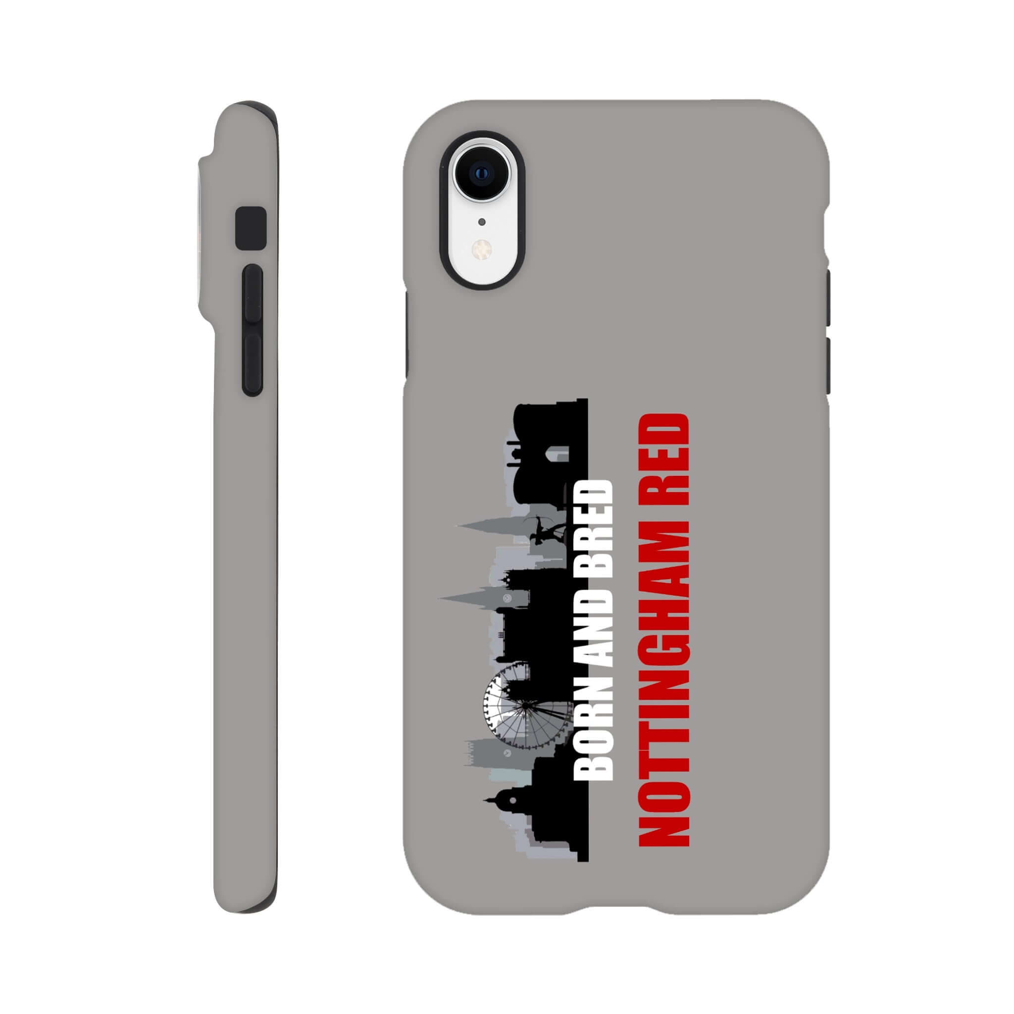 iPhone Case - Born and Bred by Nottingham Reds