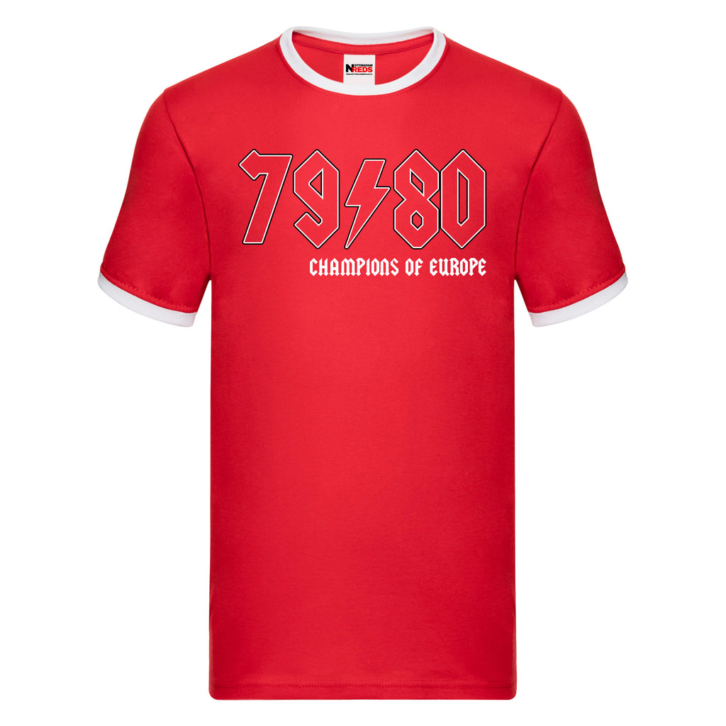 Unisex Short Sleeve T-Shirt - 79/80 by Nottingham Reds