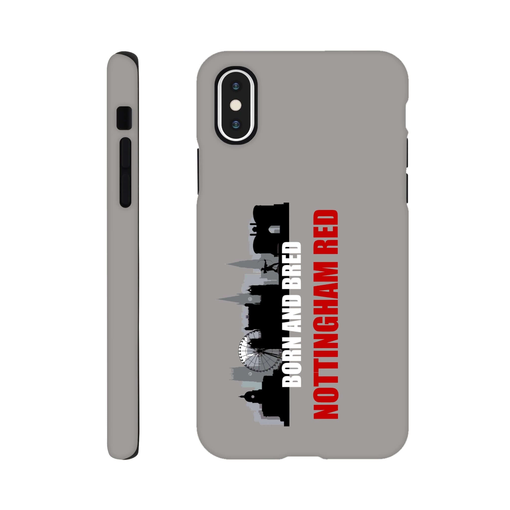 iPhone Case - Born and Bred by Nottingham Reds