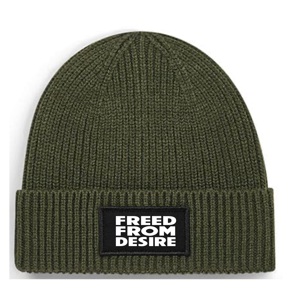 Ribbed Beanie - Freed (Printed design) by Nottingham Reds
