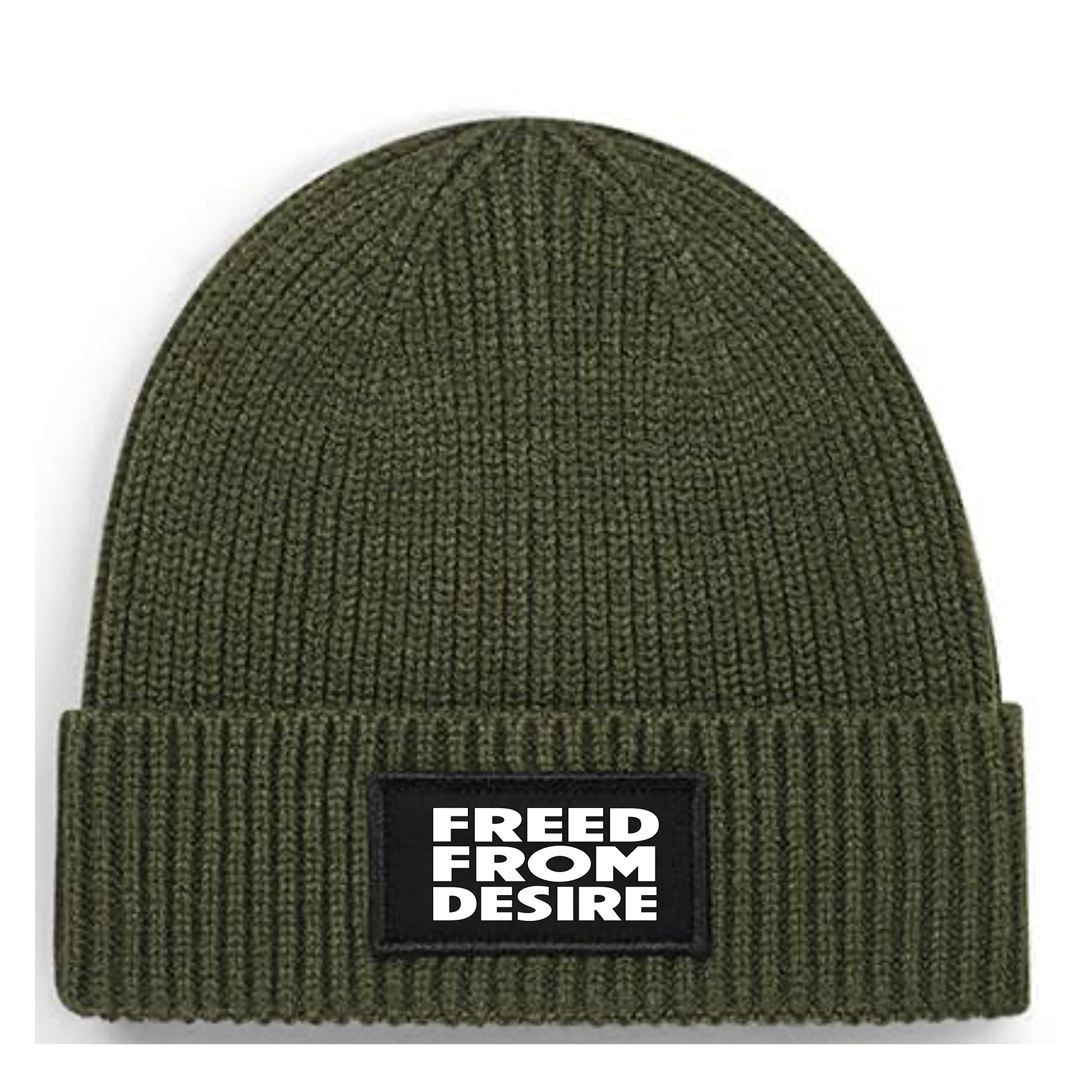 Ribbed Beanie - Freed (Printed design) by Nottingham Reds